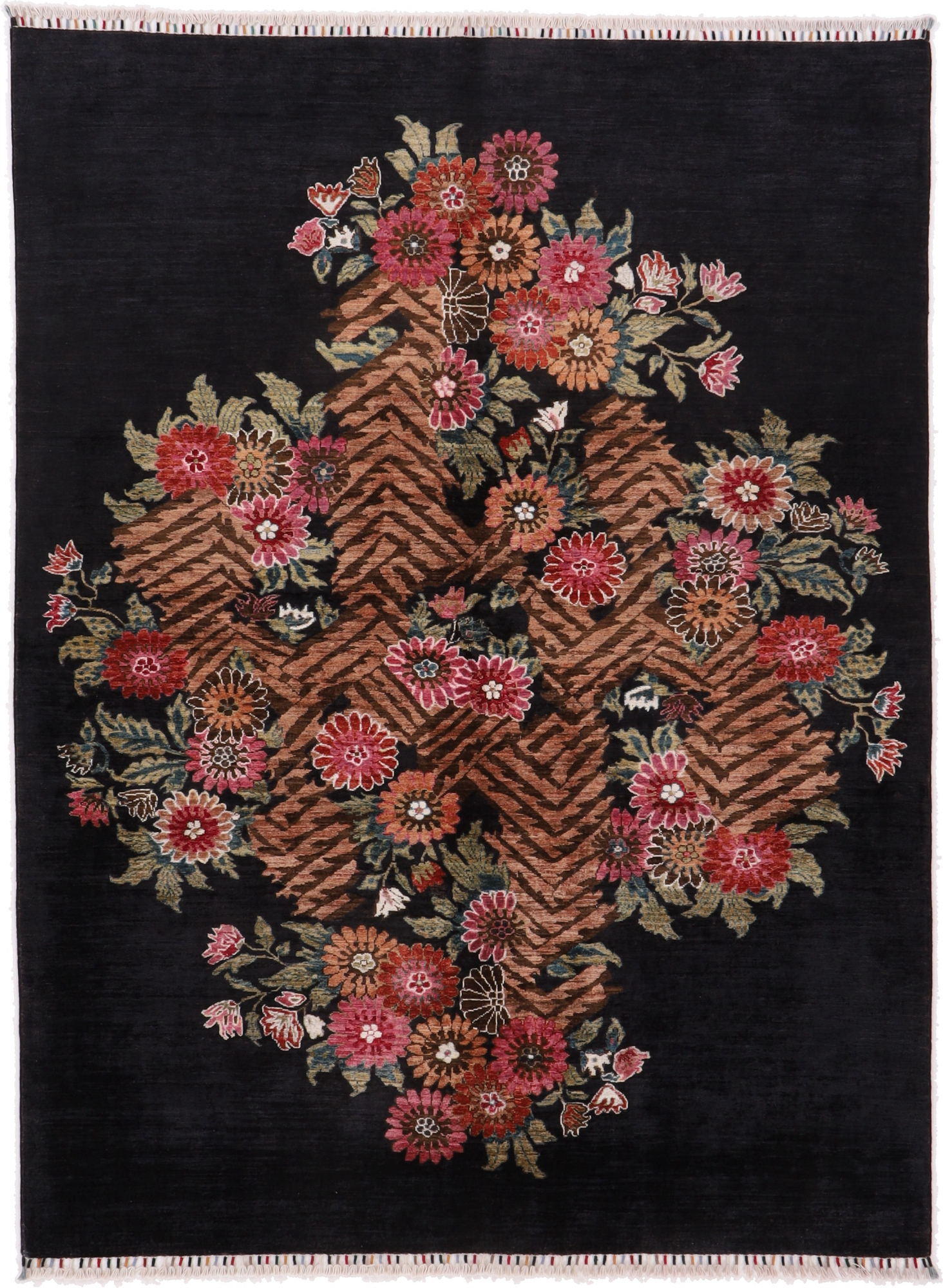 Ariana Orientalsk teppe 240x180 Hvit (Afghanistan) Håndknyttet