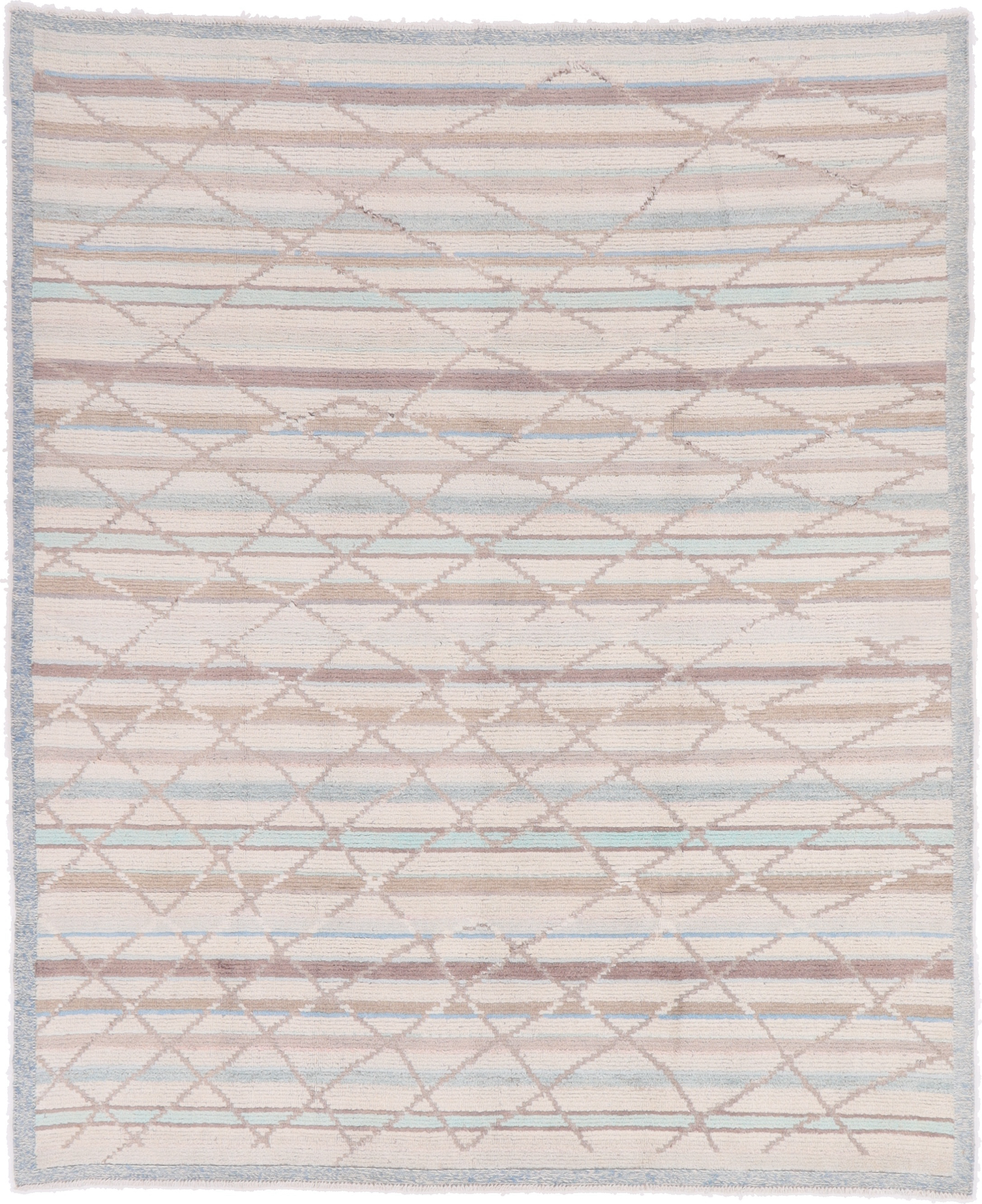 Berber Dywan orientalny 300 x 250 Biały (Pakistan) Ręcznie Tkany