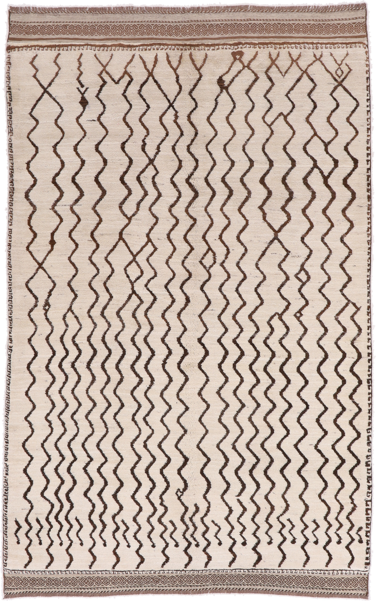 Berber Itämainen matto 180x270 Valkoinen (Afganistan) Käsin Solmittu