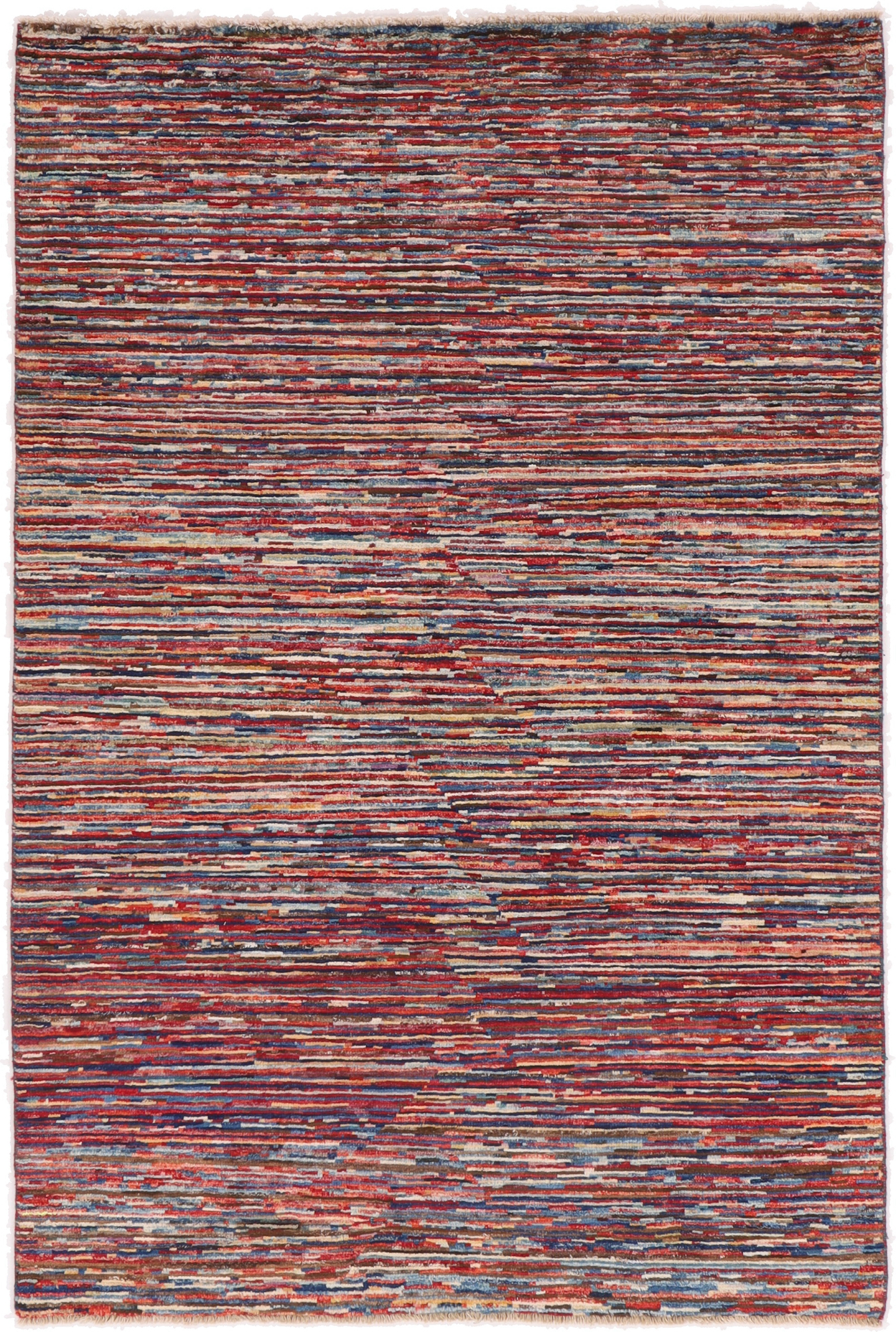 Gabbeh Teppich 170x120 Grau (Pakistan) Handgeknüpft