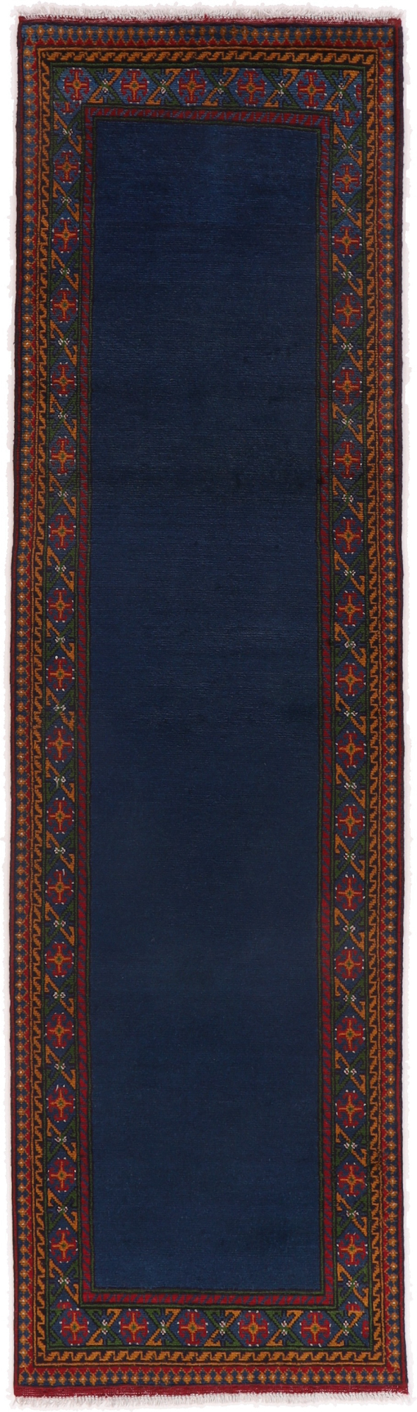 Afghan Matta 80 x 290 Vit (Afghanistan) Handknuten