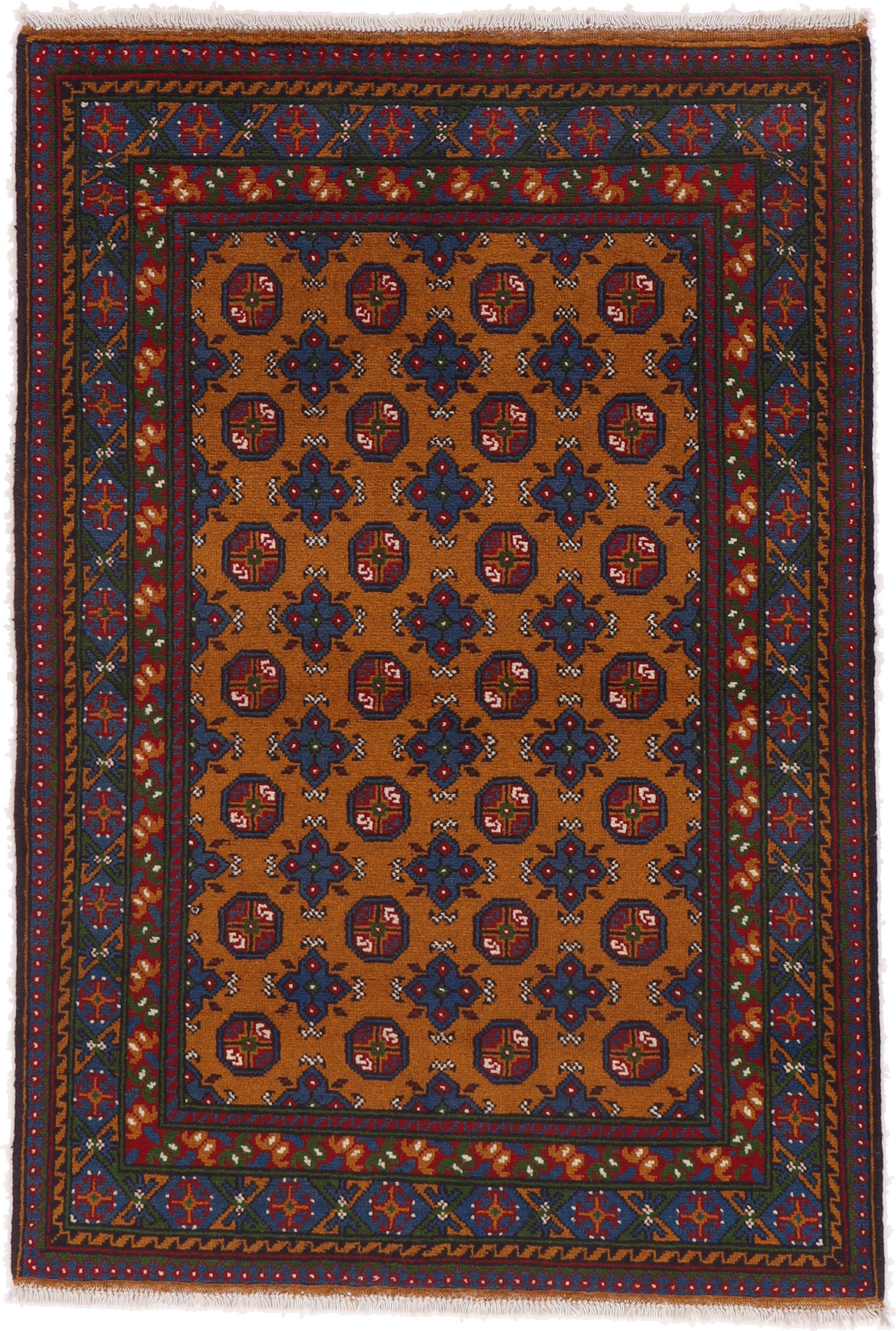 Afghan Matto 120x180 Harmaa (Afganistan) Käsin Solmittu
