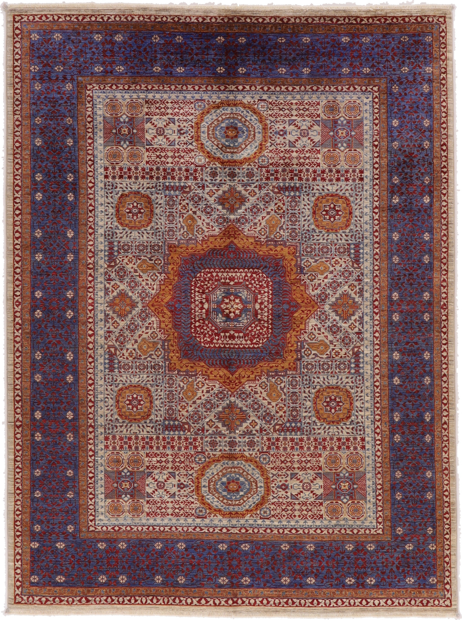 Ziegler Orientalsk teppe 180 x 240 Lilla (Afghanistan) Håndknyttet