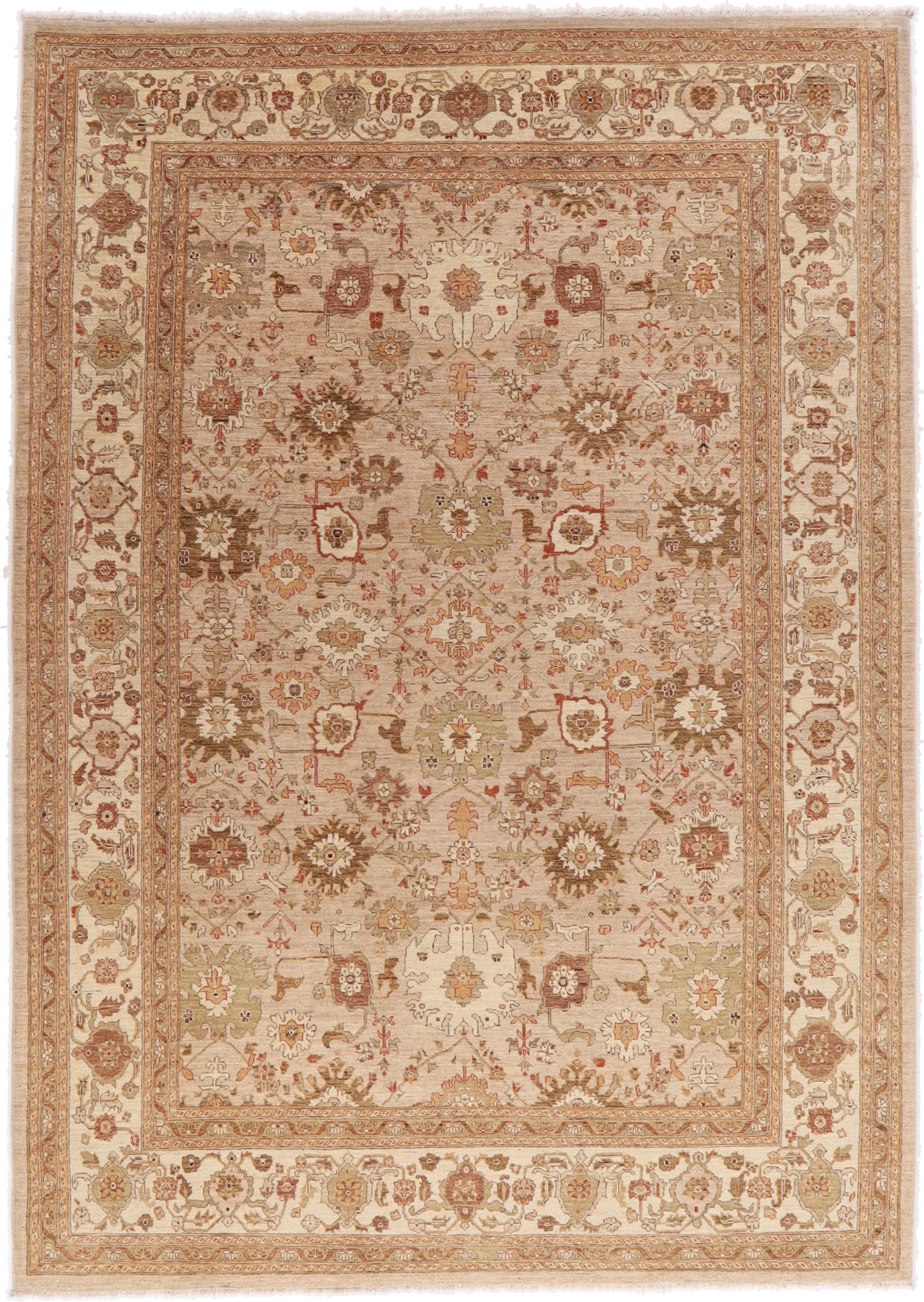 Ziegler Rug 370x260 (Afghanistan) Hand Knotted