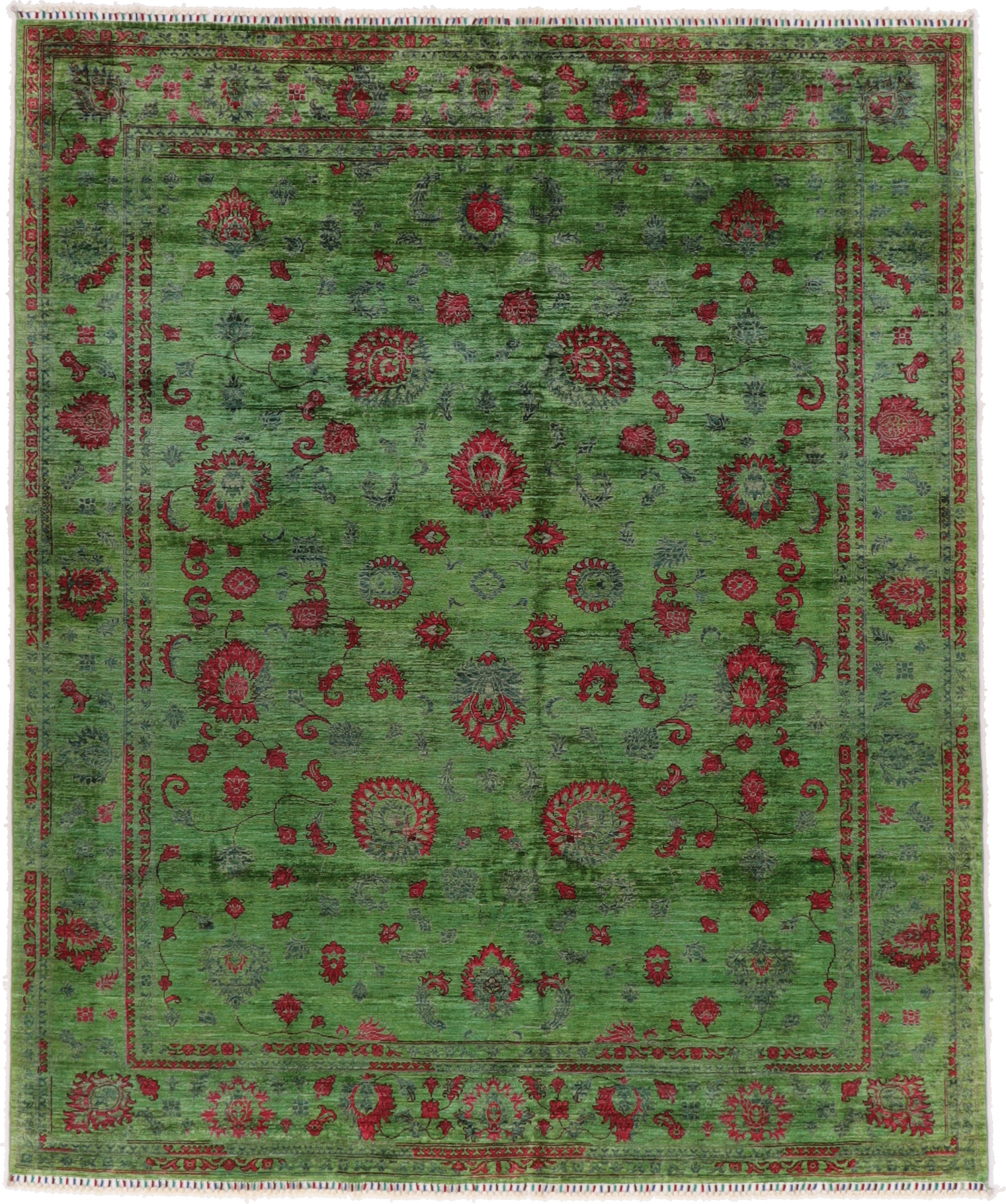 Samarkand Dywan orientalny 300 x 250 (Pakistan) Ręcznie Tkany