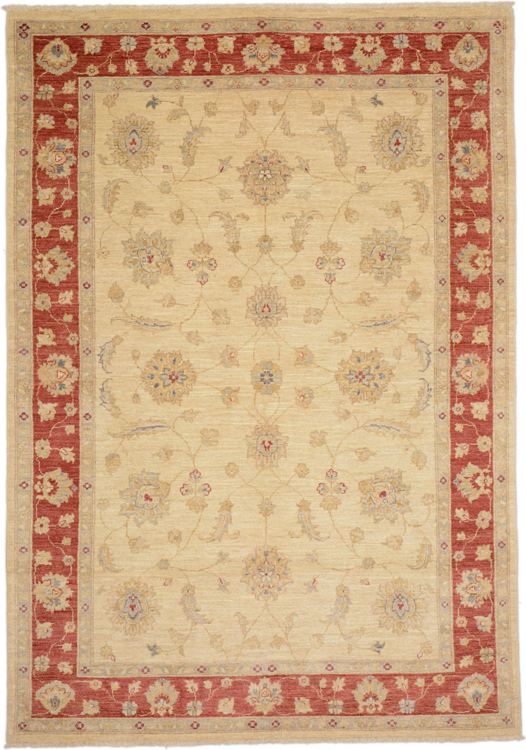 Ziegler Oriental rug 170x240 Green (Pakistan) Hand Knotted