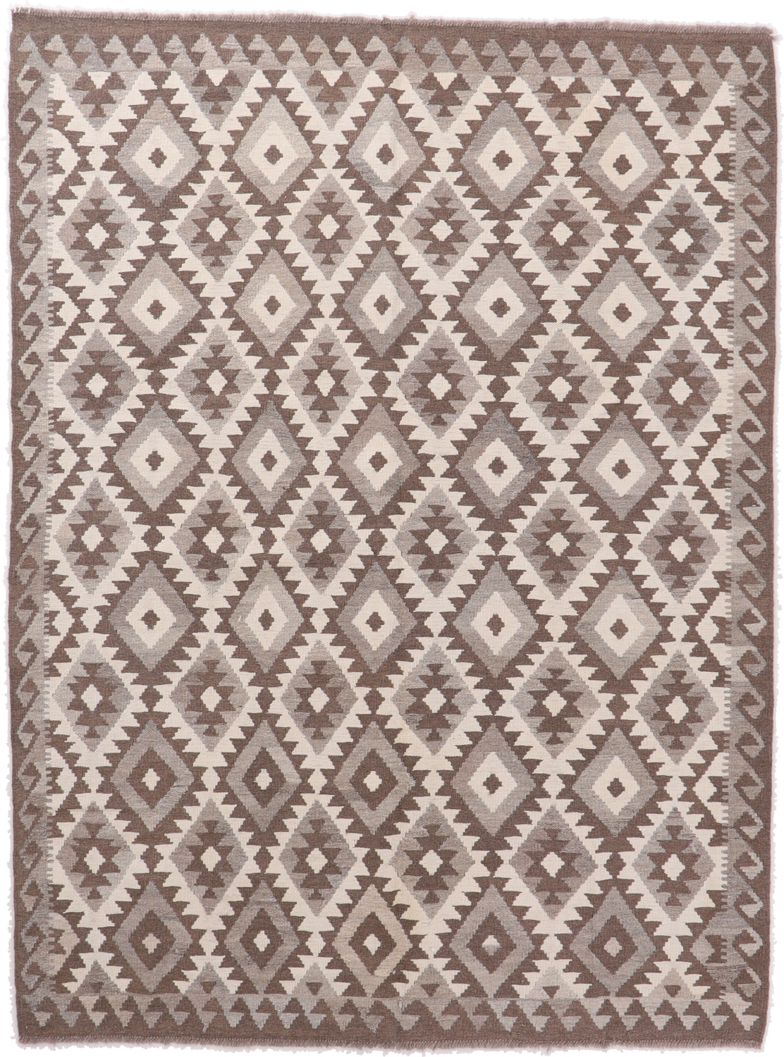 Kilim Oriental rug 170x230 White (Pakistan) Hand Woven