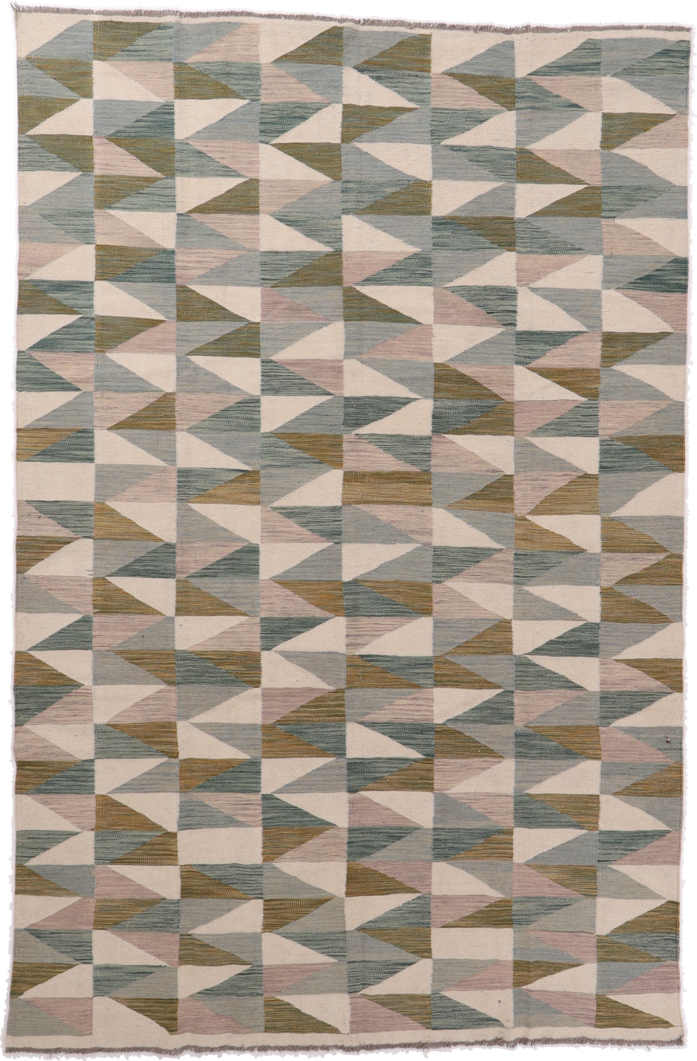 Kelim Orientalisk matta 300 x 190 Vit (pakistan) Handvävd