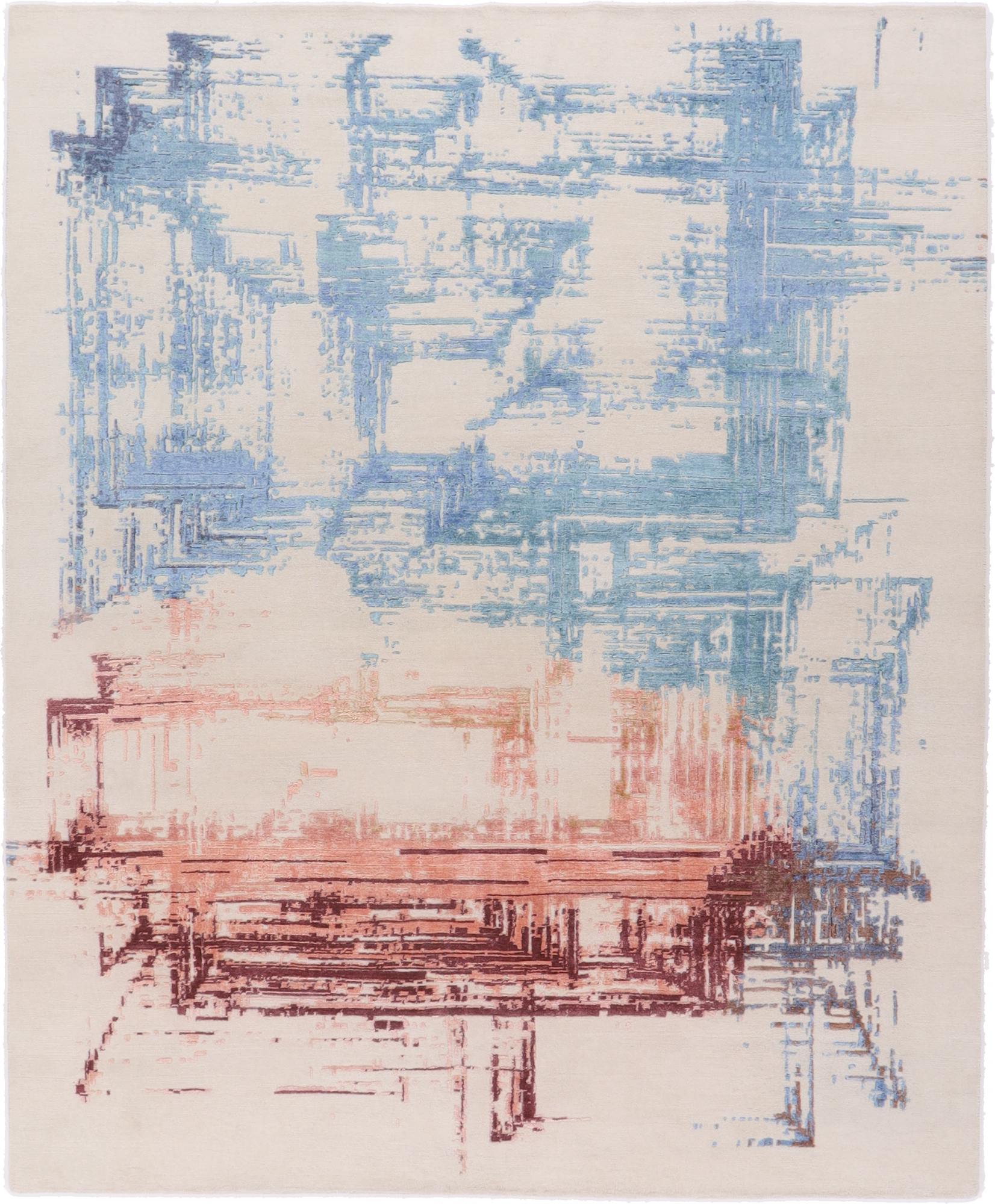 Asman Dywan 300 x 250 Biały (Indian) Ręcznie Tkany