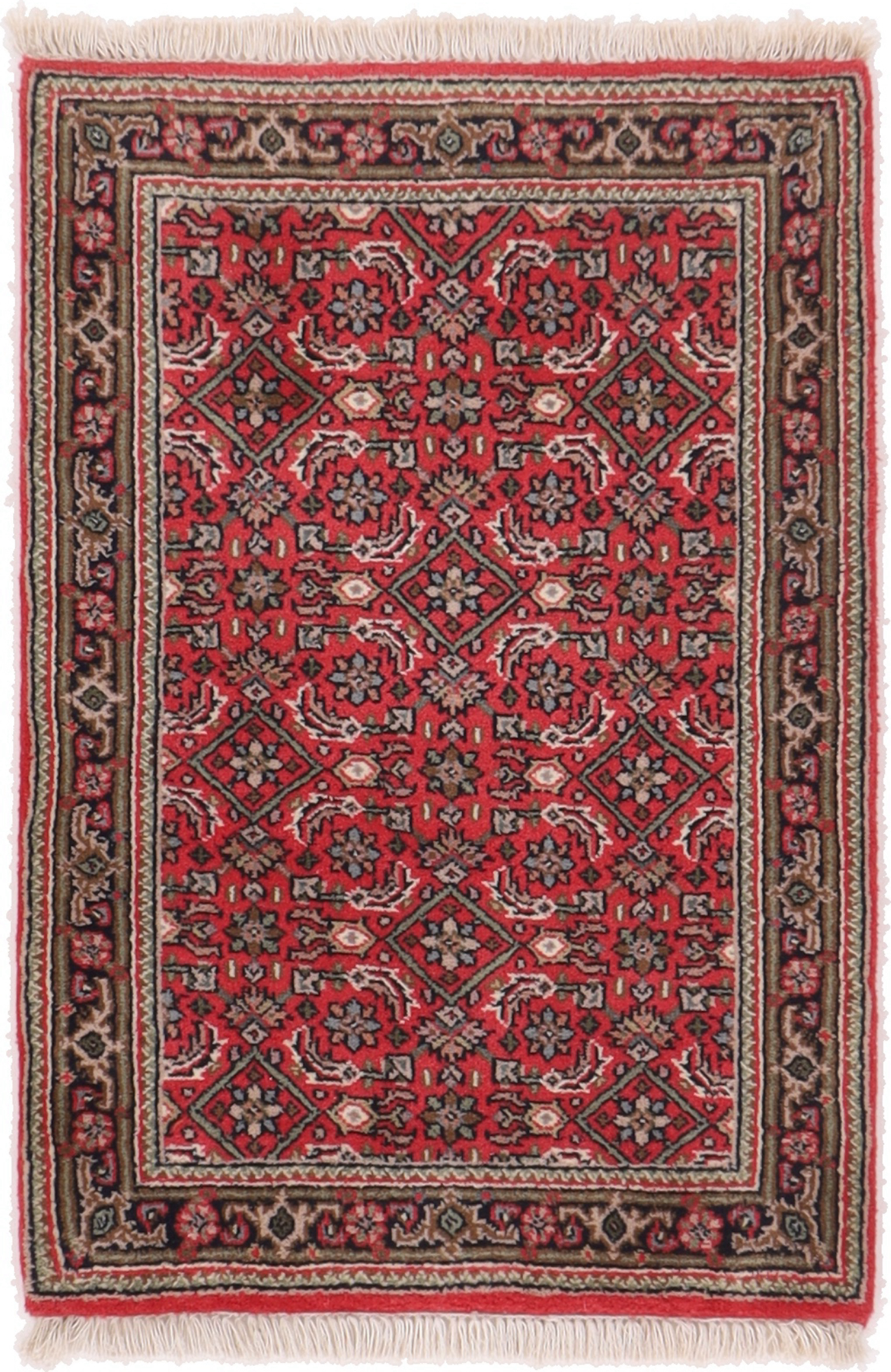 Bidjar Tapijt 60x90 Gris (Indian) Keine Angabe