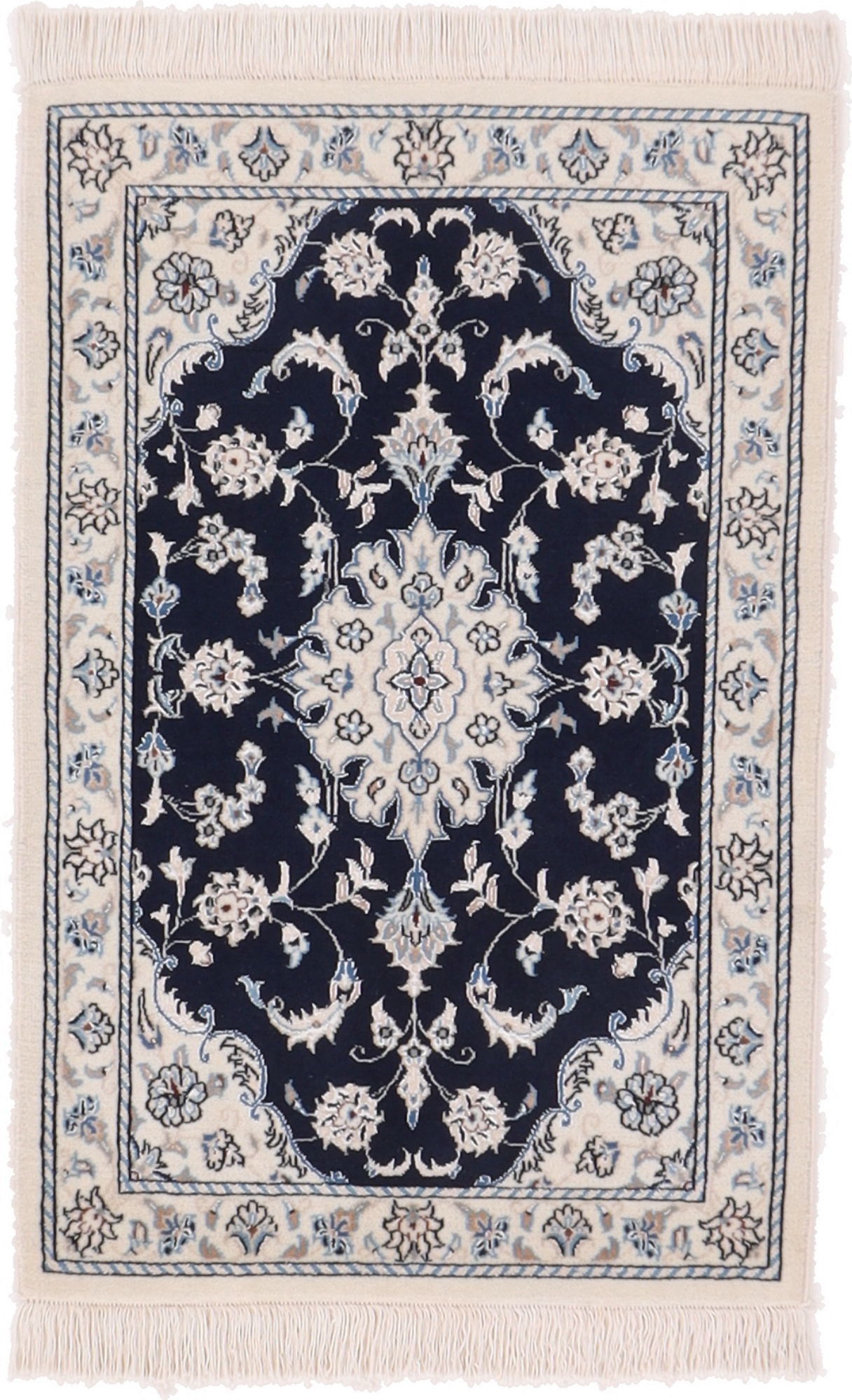 Nain Rug 60 x 90 White (Iran) Keine Angabe