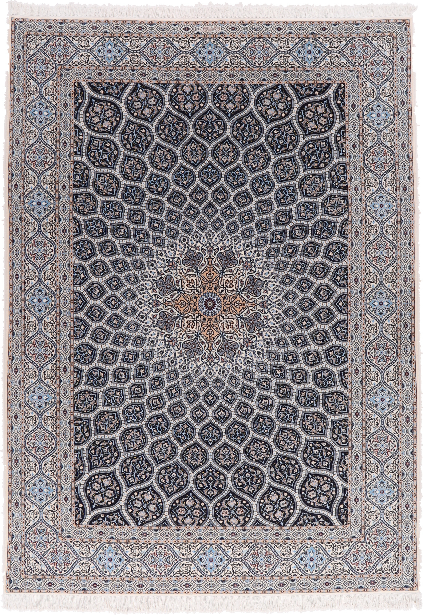 Nain Tæppe 350 x 250 (Iran) Håndknyttet