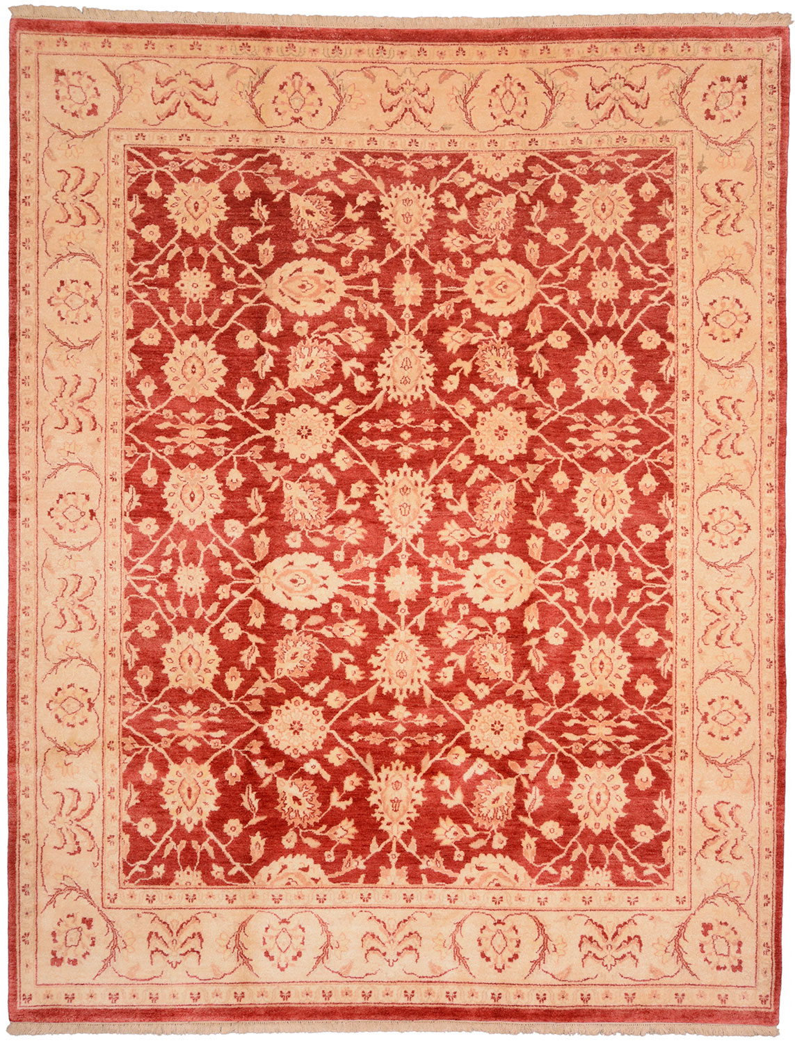 Ziegler Dywan orientalny 300 x 250 Żółty (Pakistan) Ręcznie Tkany