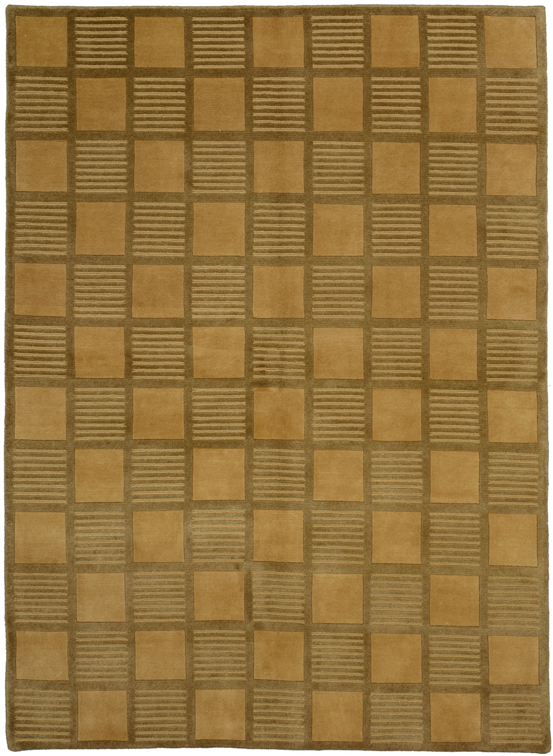 Loribaft Rug 170 x 240 Green (Indian) Hand Knotted
