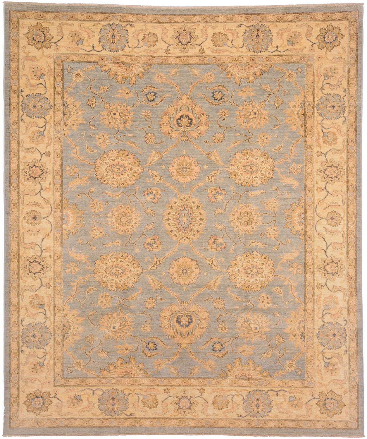 Ziegler Dywan orientalny 250 x 300 Biały (Pakistan) Ręcznie Tkany