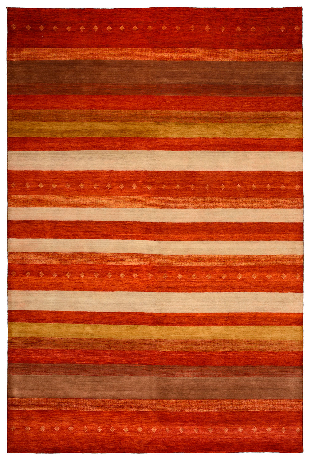 Loribaft Alcatifa 300x200 Amarelo (Indian) Atado À Mão