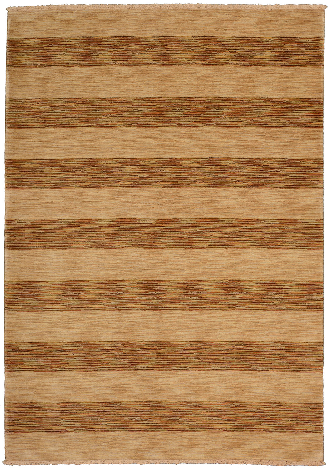 Loribaft Alcatifa 200x140 Verde (Indian) Atado À Mão