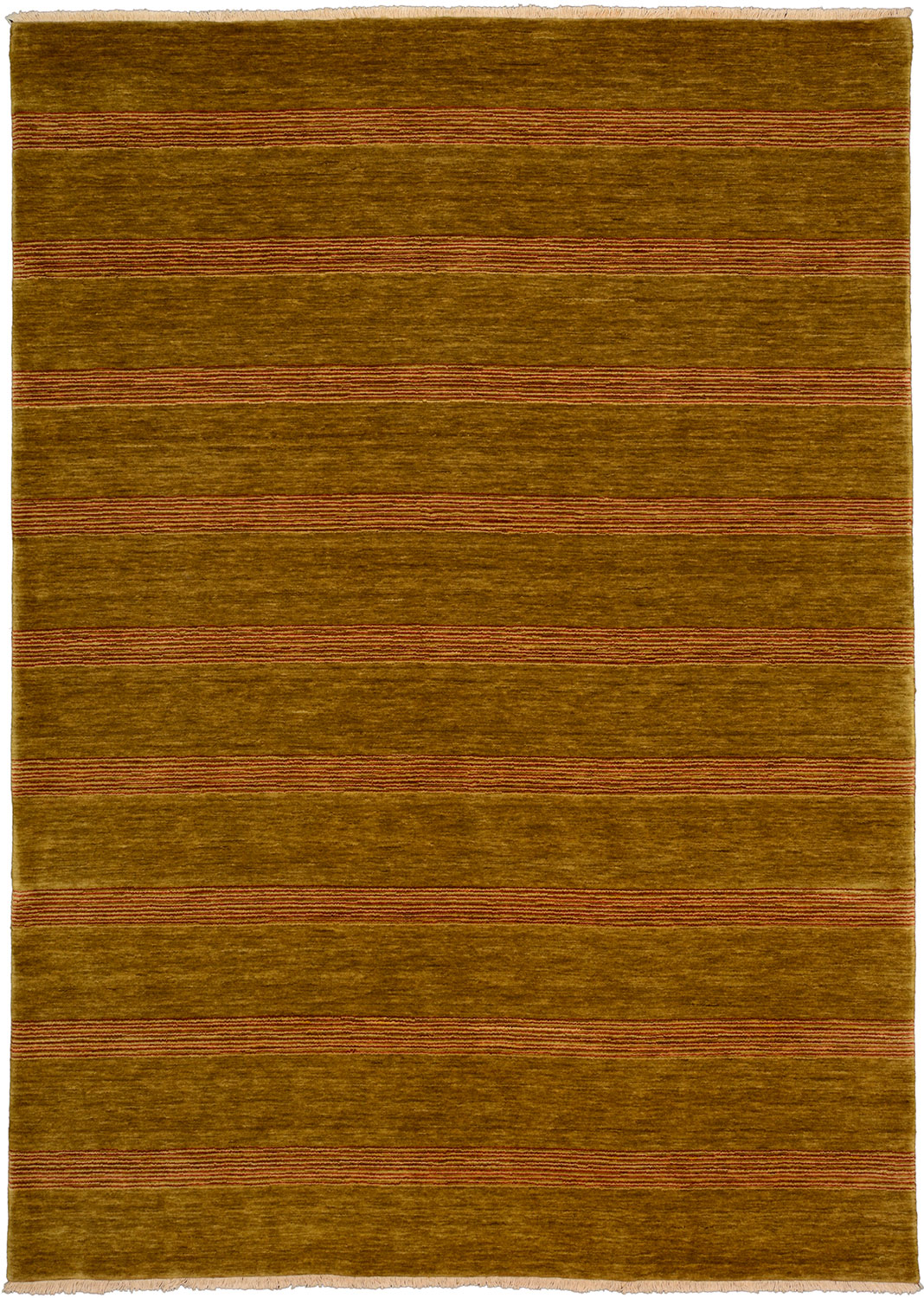 Loribaft Oriental rug 170 x 240 Green (Indian) Hand Knotted