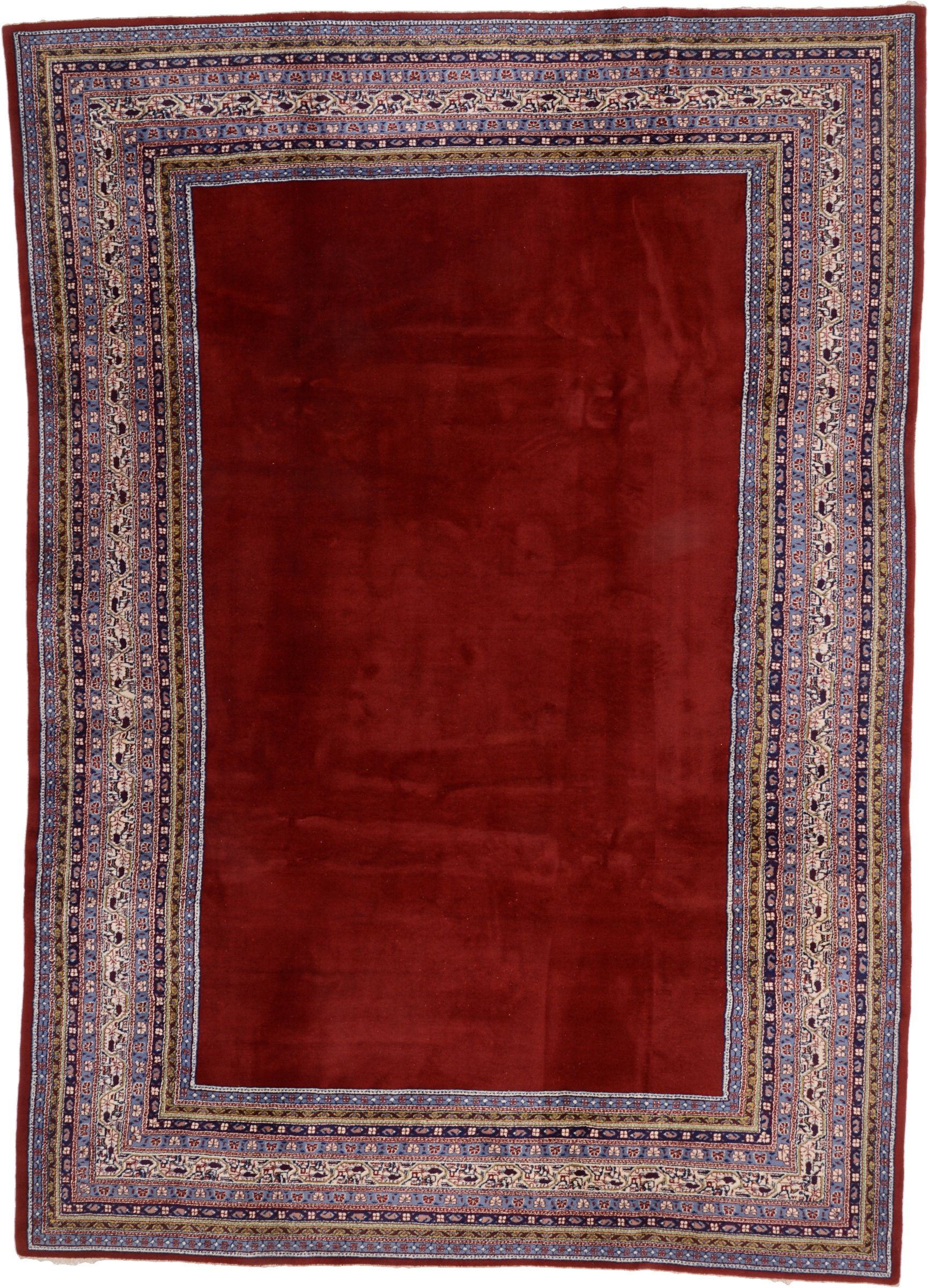 Mir Indischer Teppich 240 x 340 Grau (Indien) Handgeknüpft