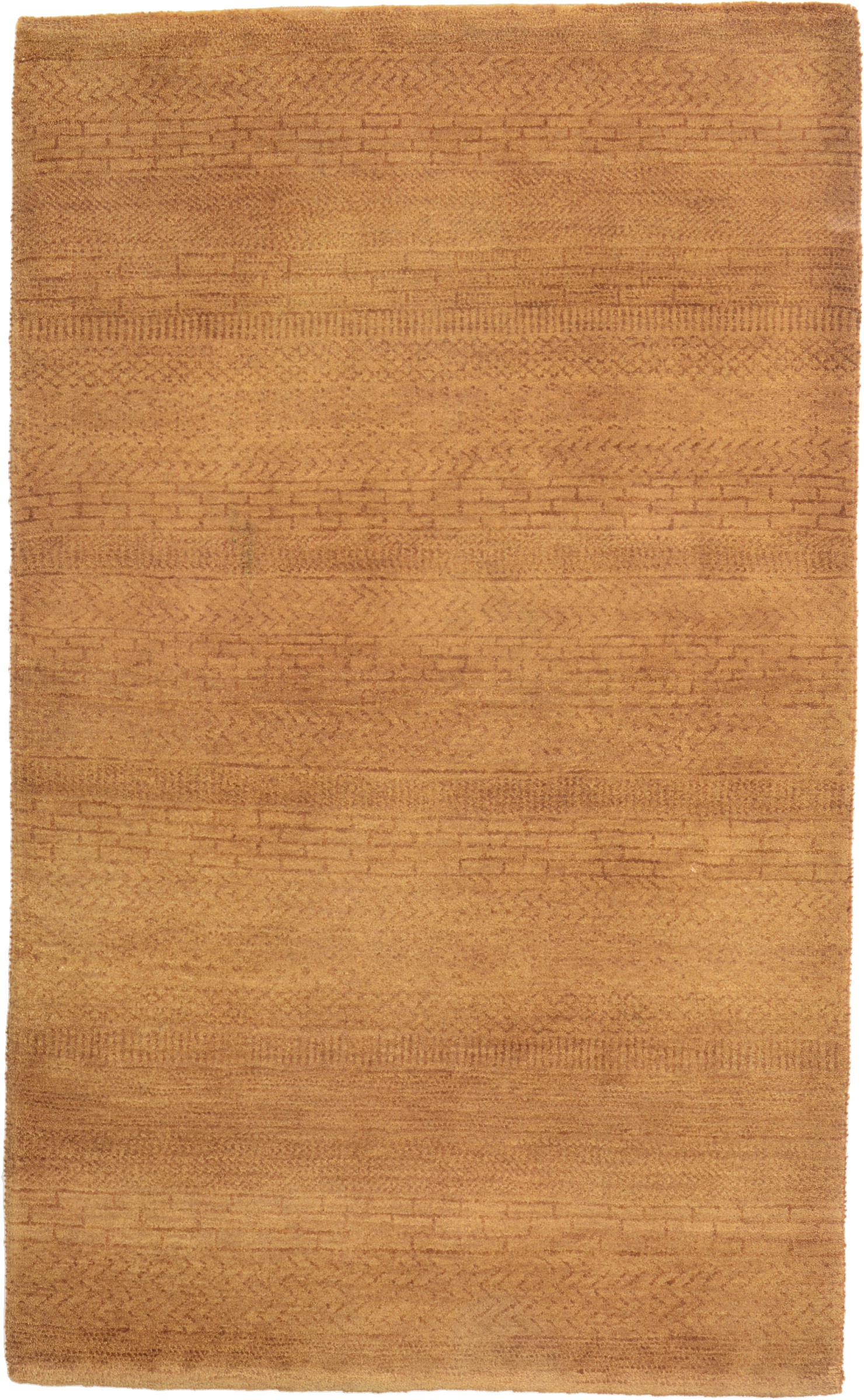 Loribaft Orientalisk matta 120x80 Vit (Indian) Handknuten