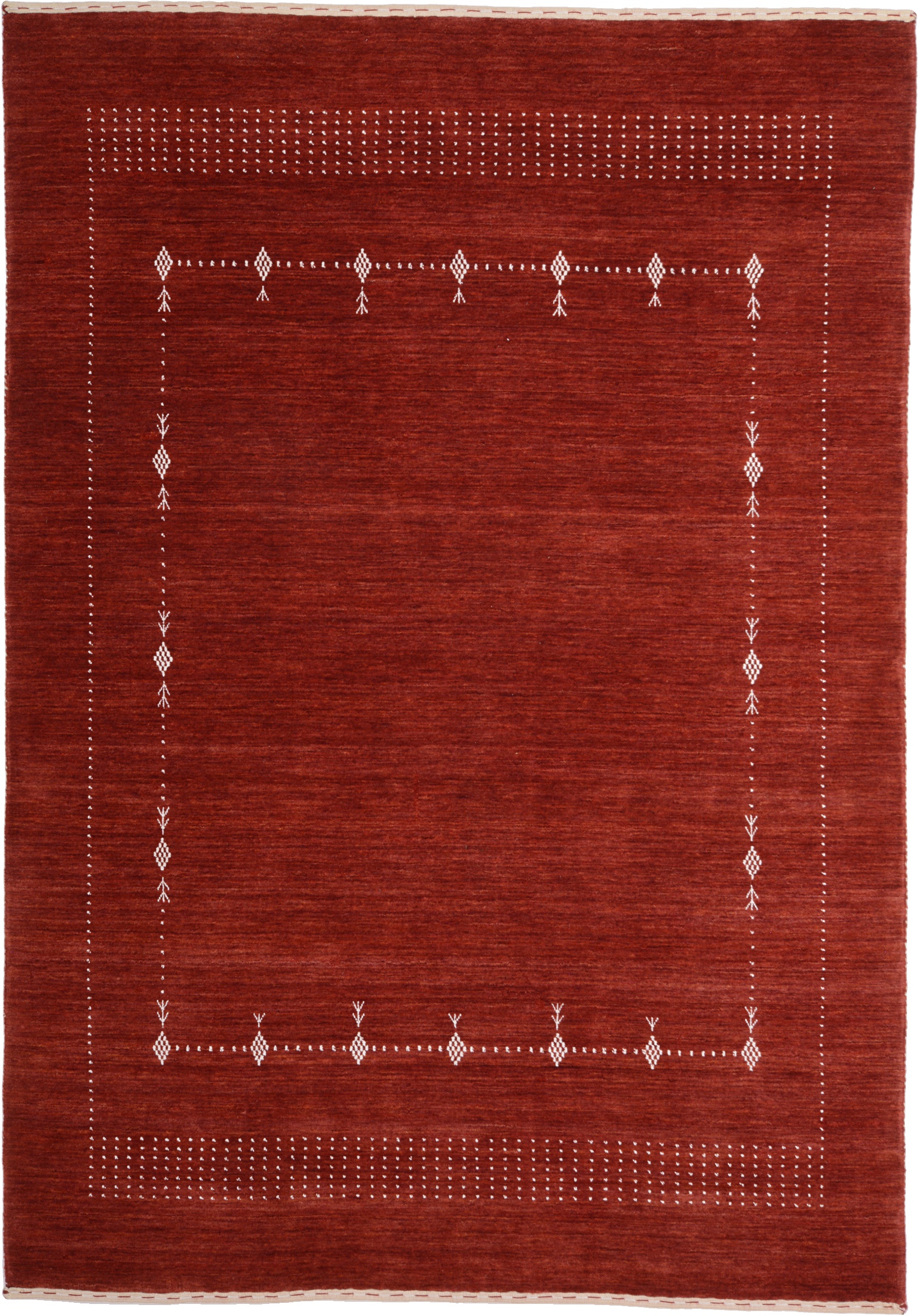 Loribaft Itämainen matto 240x170 Ruskea (Indian) Käsin Solmittu