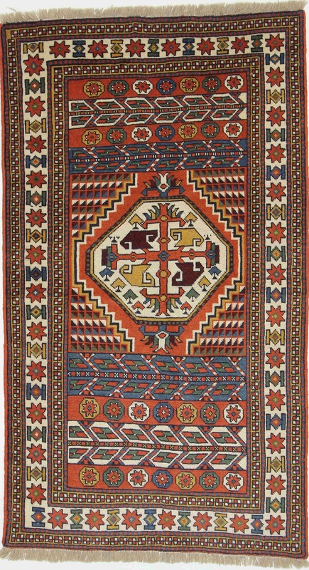 Kurdi Tappeto persiano 120x200 Marrone (Iran) Annodato A Mano