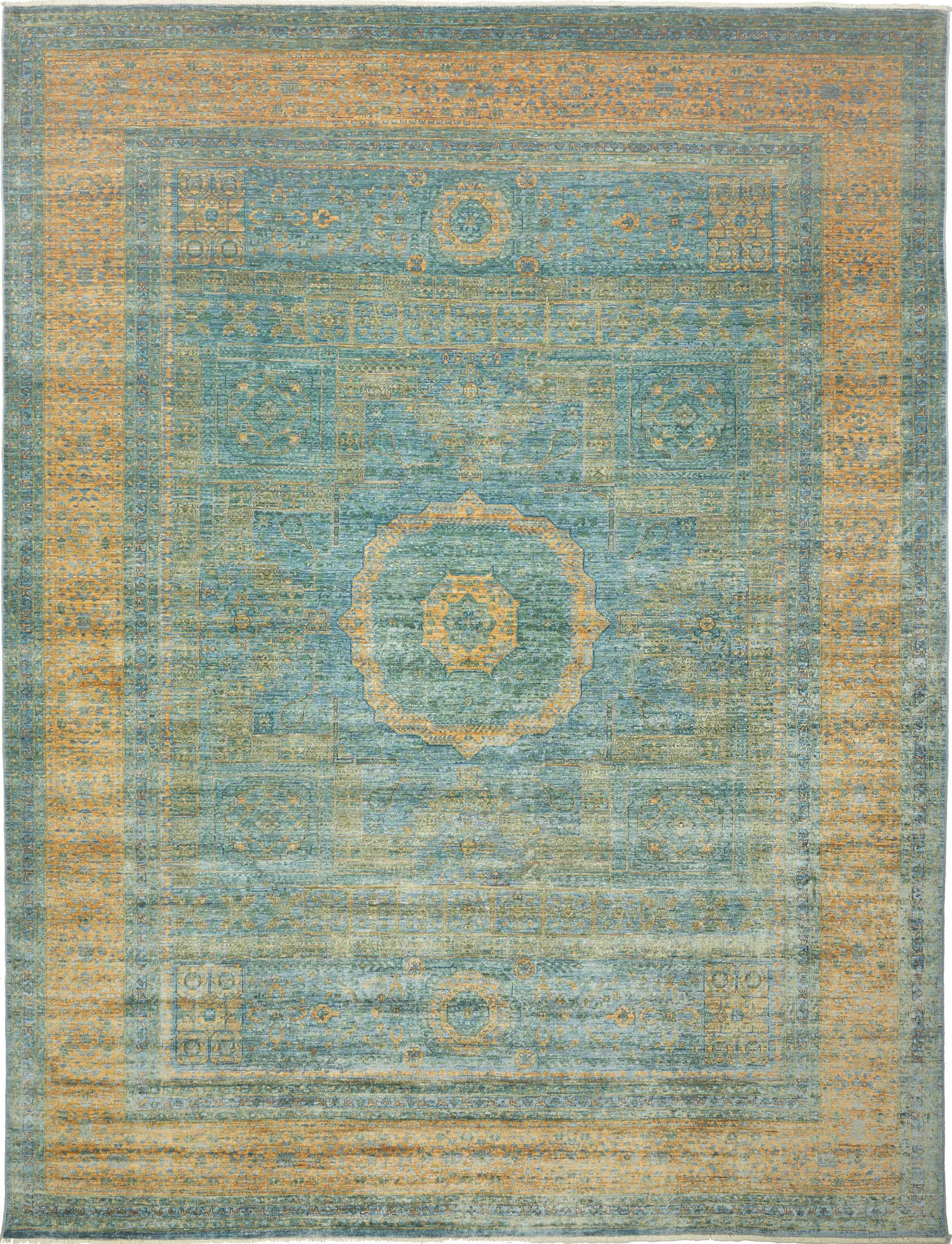 Mamluk Rug 270 x 350 Gray (Pakistan) Hand Knotted