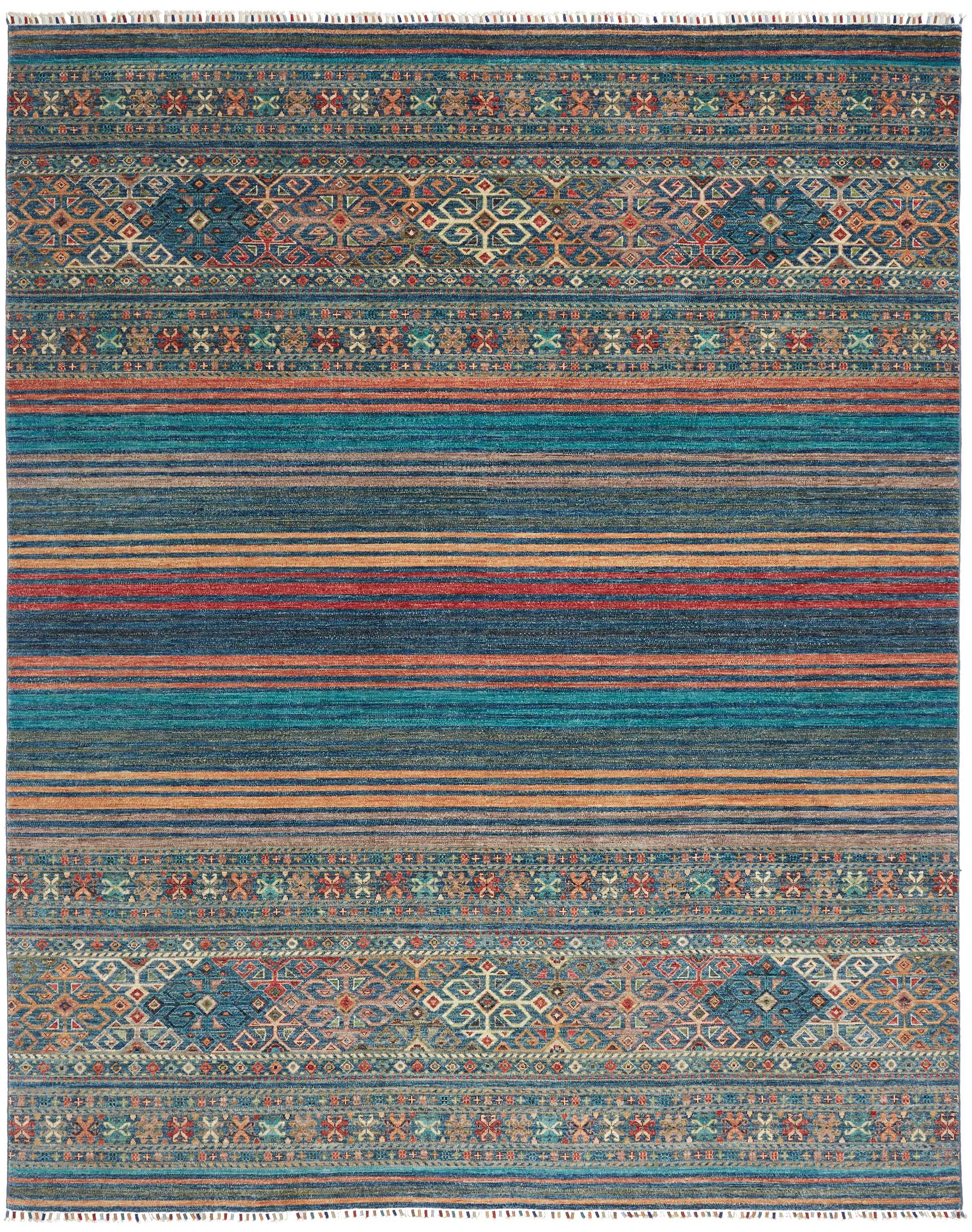 Samarkand Dywan orientalny 300 x 250 Biały (Pakistan) Ręcznie Tkany