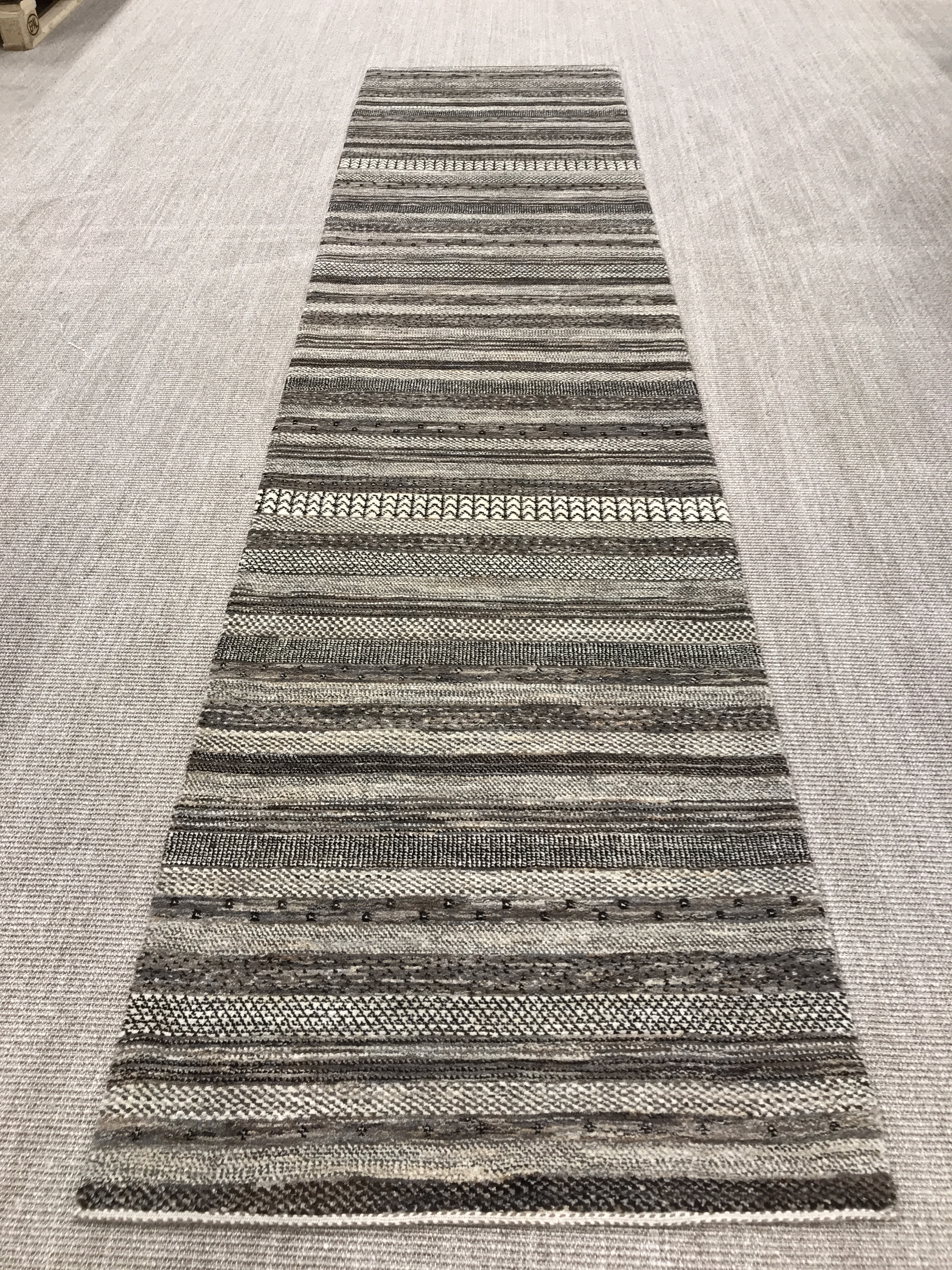 Loribaft Teppe 80 x 330 Beige (Iran) Håndknyttet