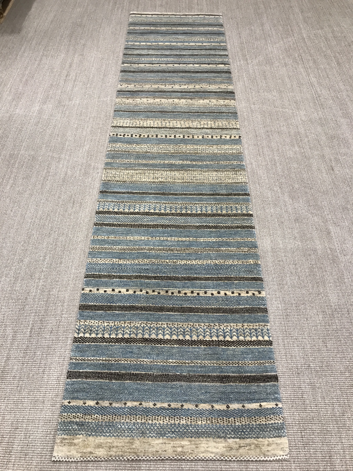 Loribaft Carpet 80 x 350 Beige (Iran) Hand Knotted