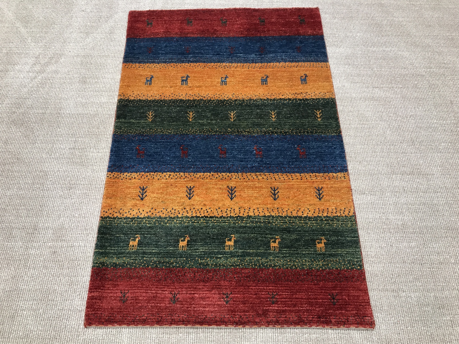 Gabbeh Dywan 160 x 100 (Iran) Ręcznie Tkany