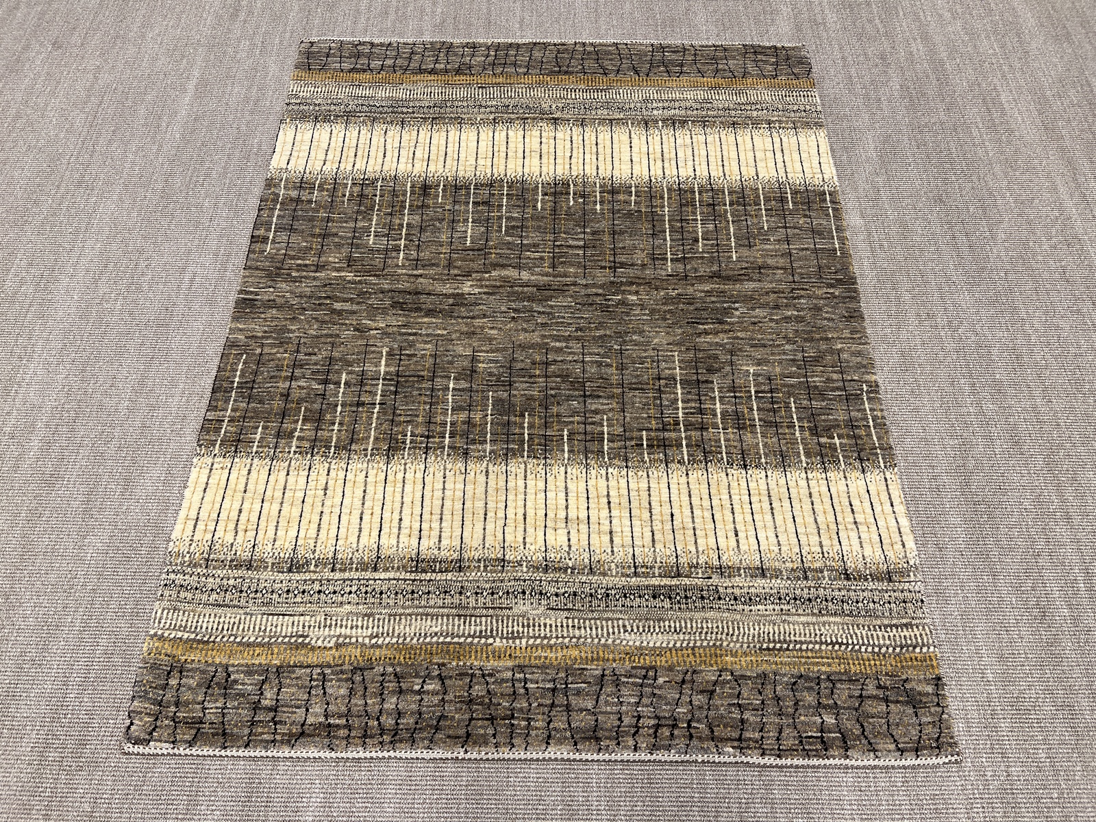 Loribaft Dywan 200 x 150 Brązowy (Iran) Ręcznie Tkany