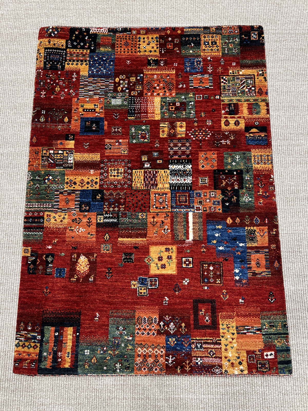 Loribaft Keleti szőnyeg 130 x 90 (Irán) Kézzel Csomózott