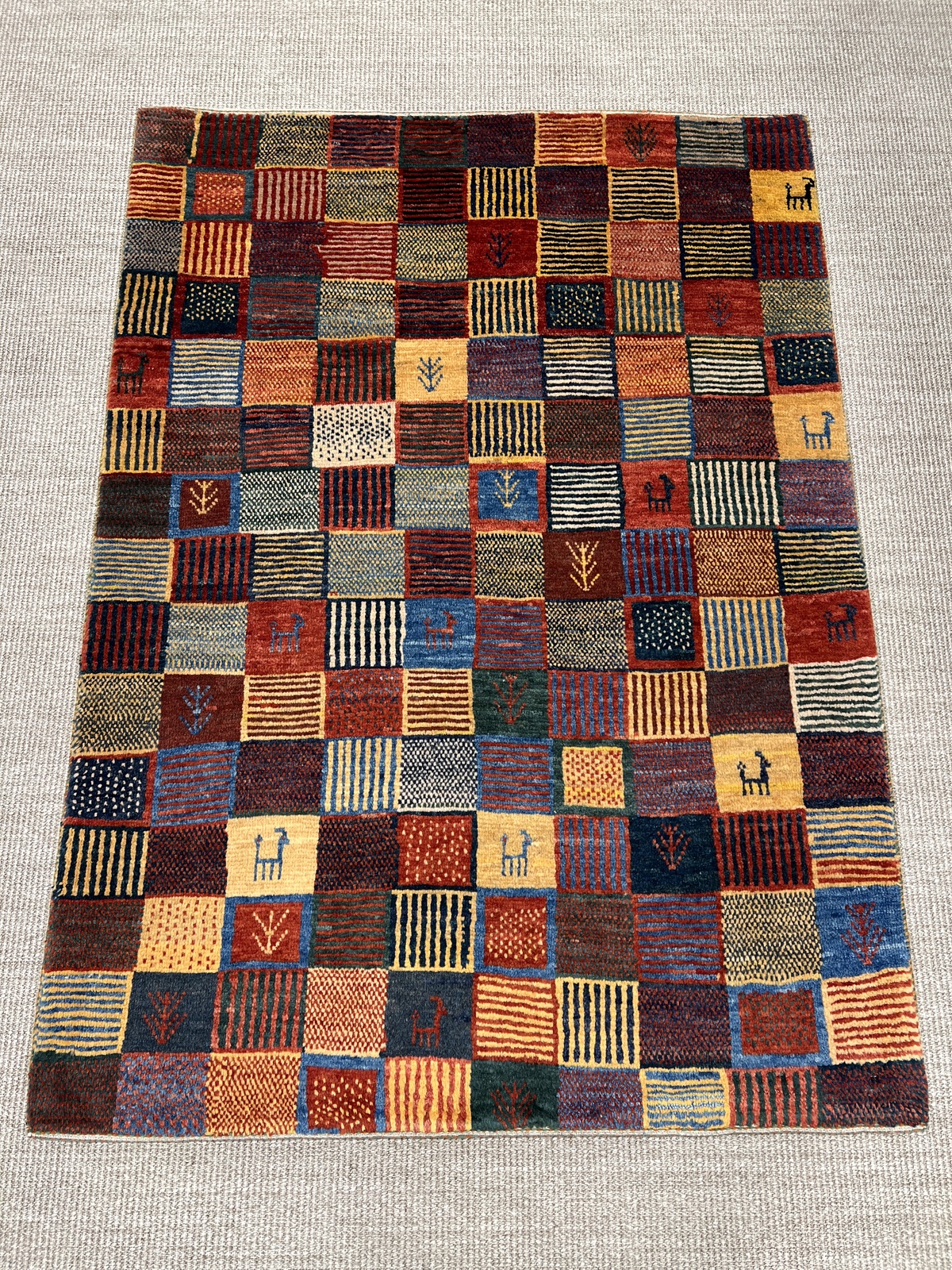 Gashguli Persisk matta 110x150 (Iran) Handknuten