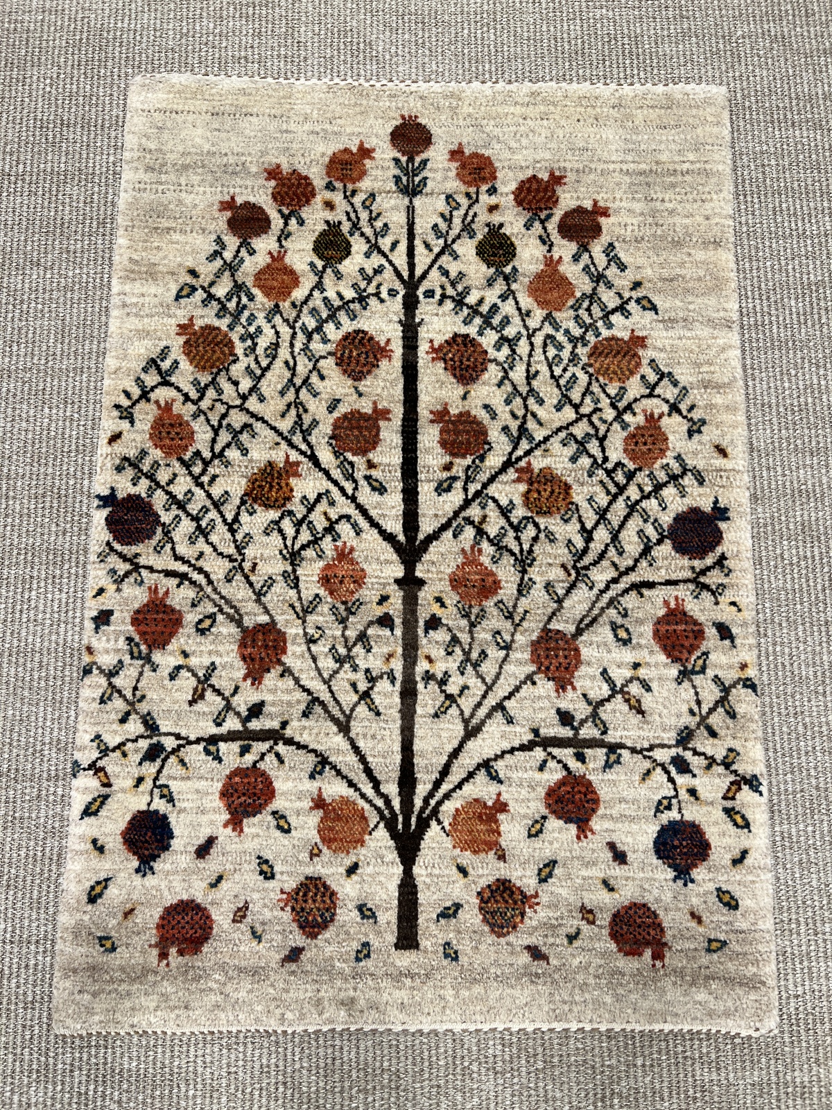 Loribaft Tæppe 90 x 70 Brun (Iran) Håndknyttet