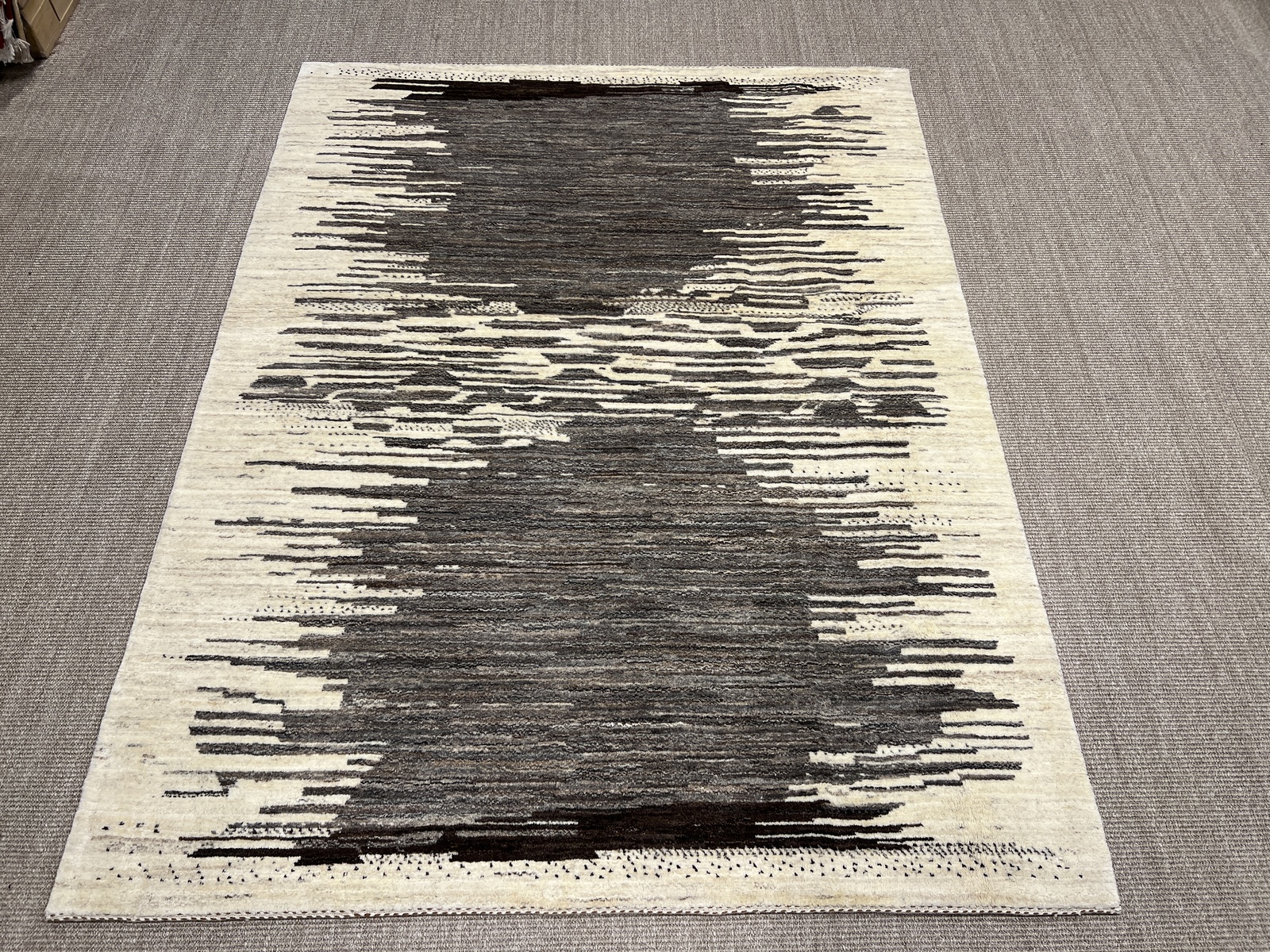 Loribaft Orientální koberec 200x150 Béžový (Írán) Ručně Vázané