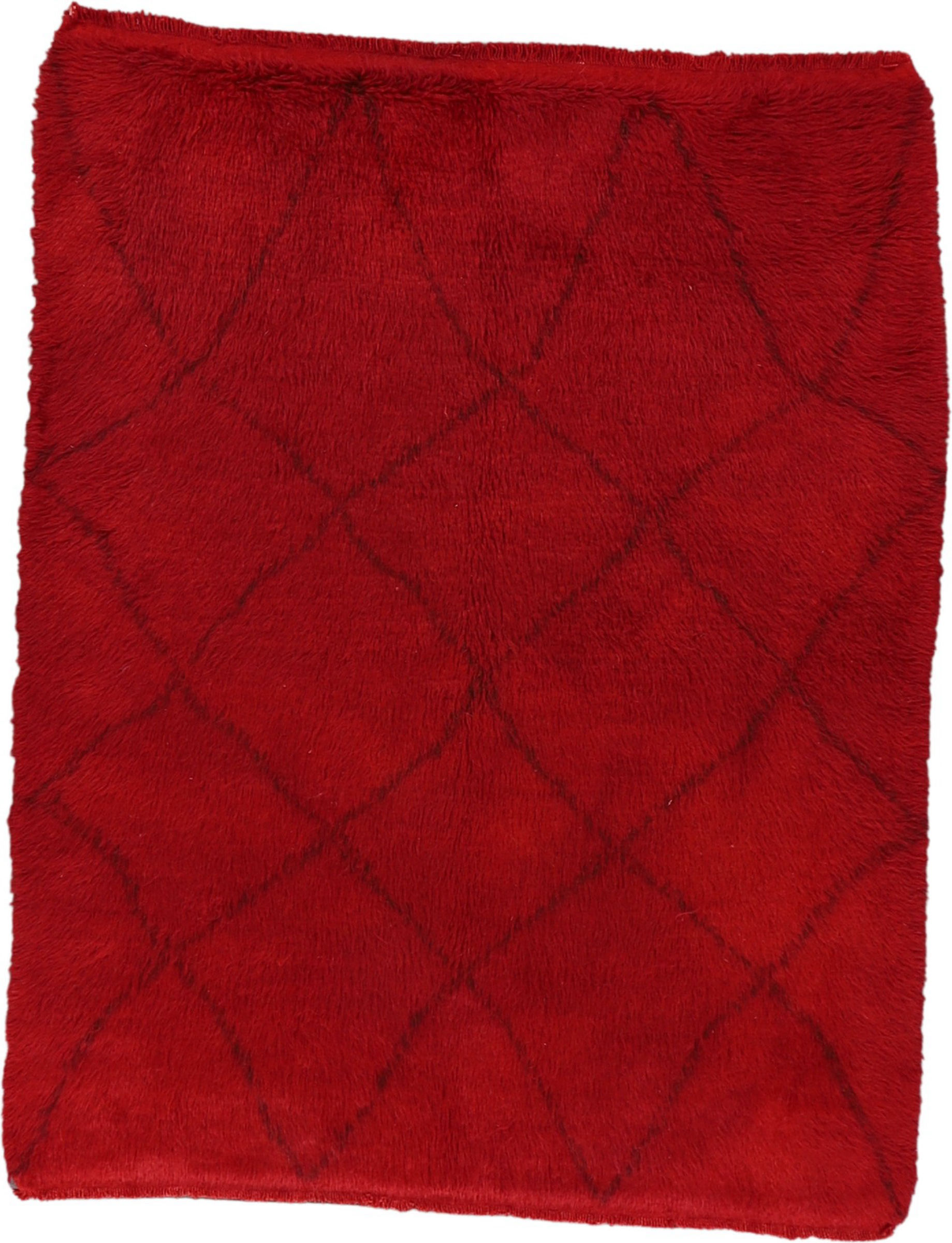 Berber Persialainen matto 230x180 Ruskea (Iran) Käsin Solmittu