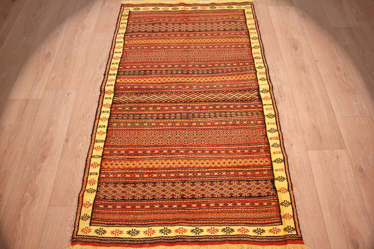 Kelim Teppe 90 x 170 (Iran) Håndvevd