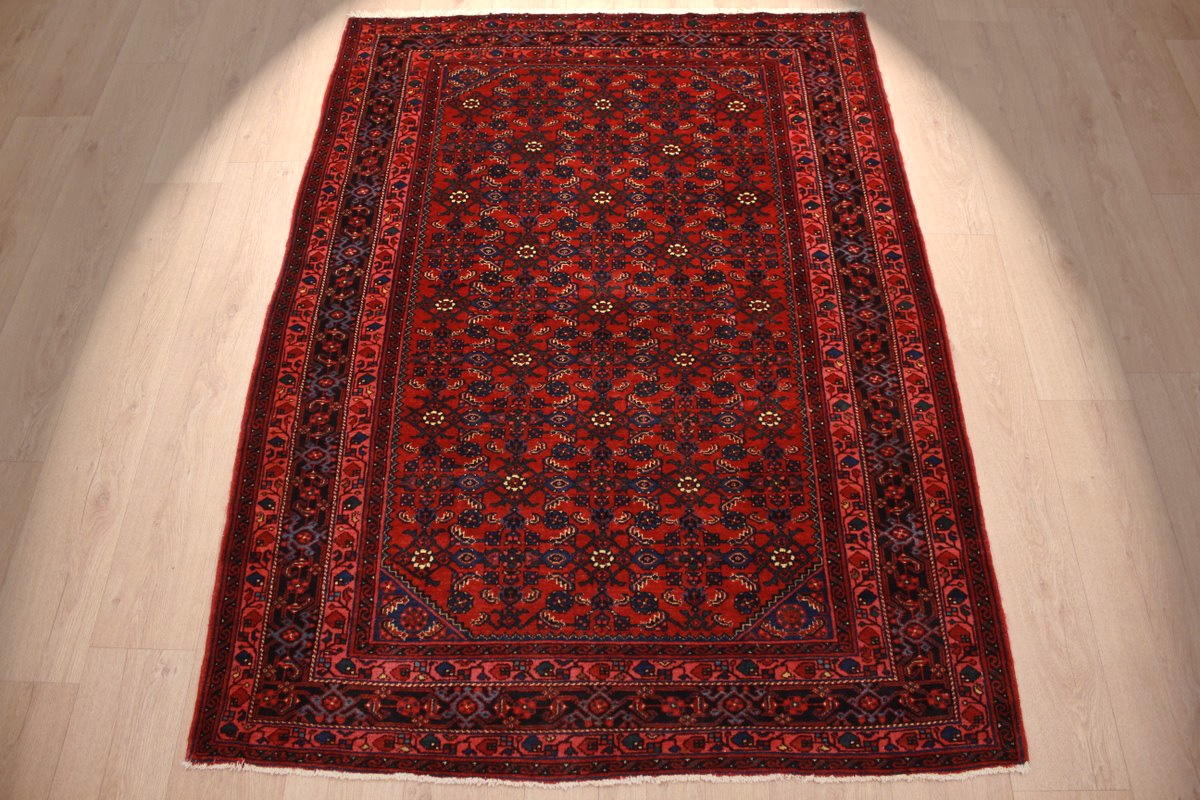 Hamedan Persian rug 140x190 (Iran) Hand Knotted