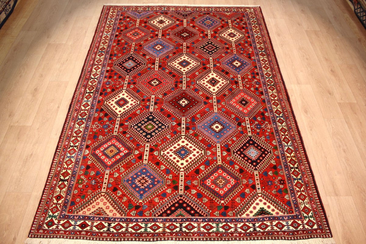 Yalameh Perzisch tapijt 310 x 210 (Iran) Noué À La Main