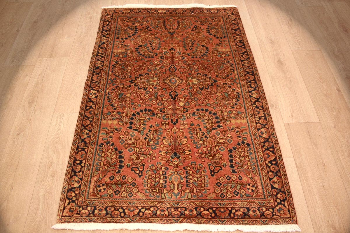 Sarouk Tapijt 100 x 150 (Iran) Noué À La Main