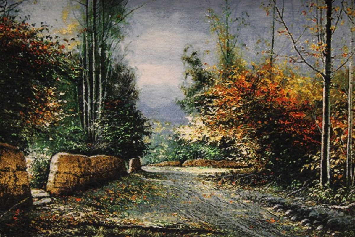 Tabriz Tappeto 80 x 60 (Iran) Annodato A Mano