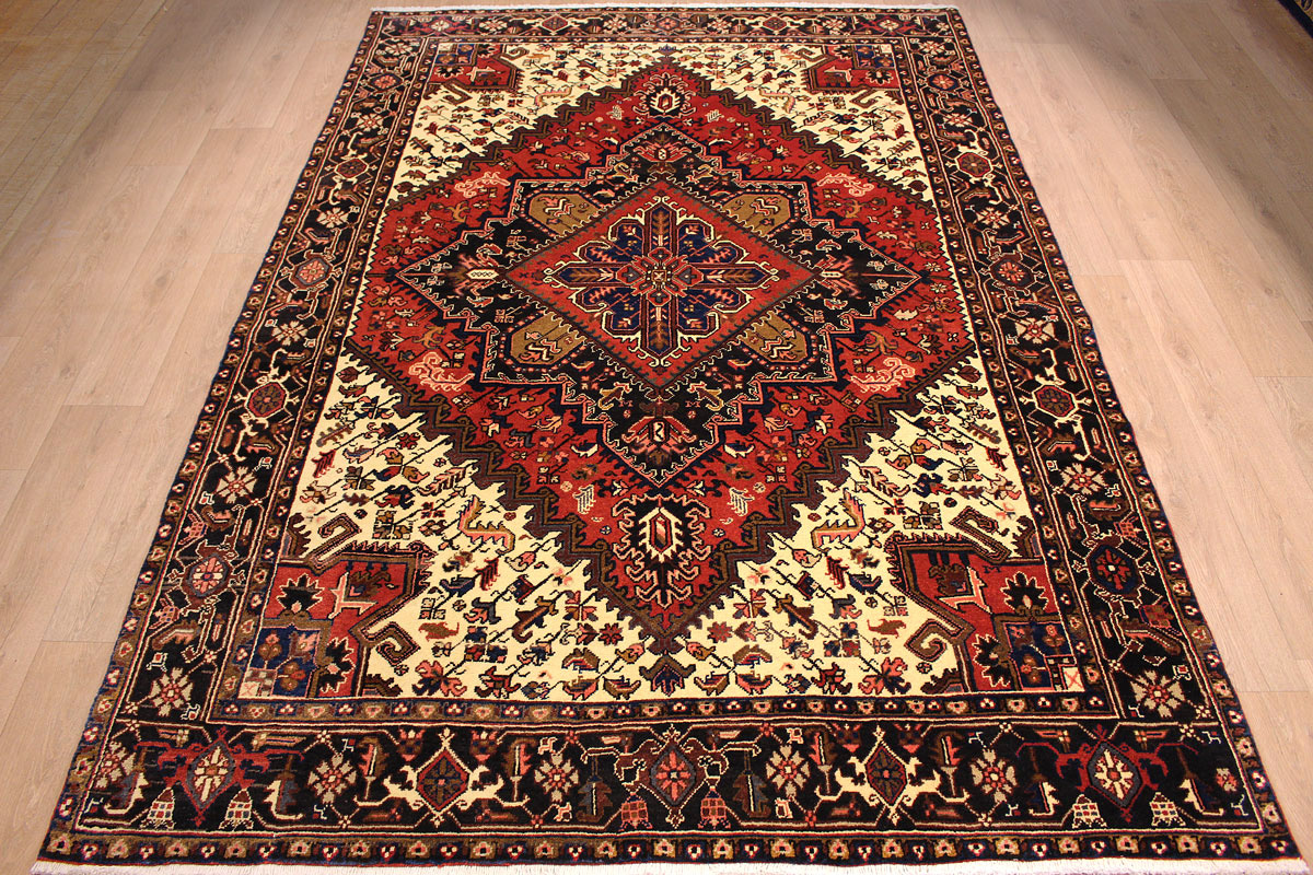 Heriz Persialainen matto 300 x 210 (Iran) Käsin Solmittu