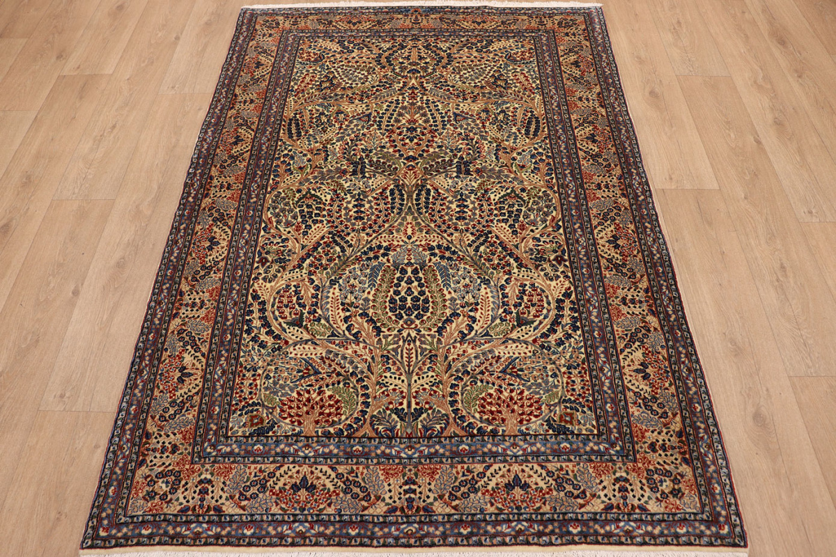 Kerman Persian rug 140x200 (Iran) Hand Knotted