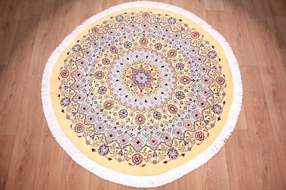 Nain Carpet 160 x 160 (Iran) Hand Knotted