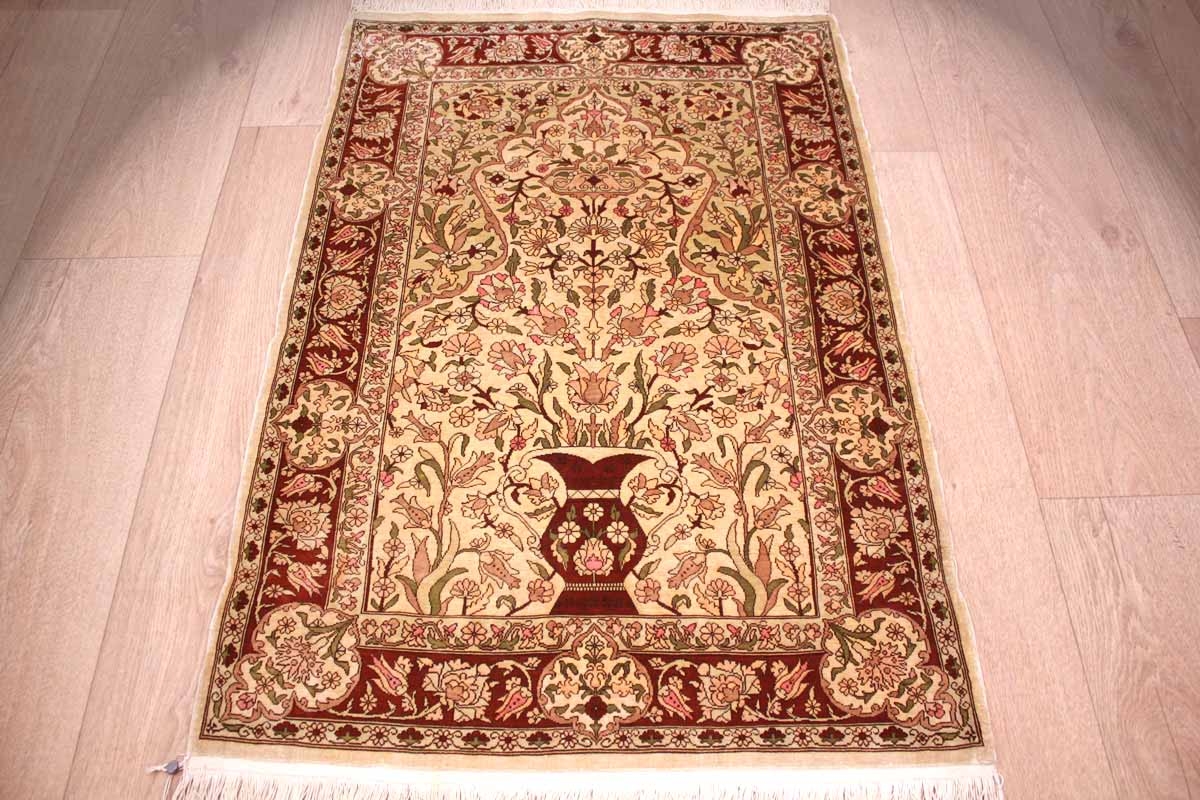 Hereke Dywan orientalny 60x90 (Indyk) Ręcznie Tkany