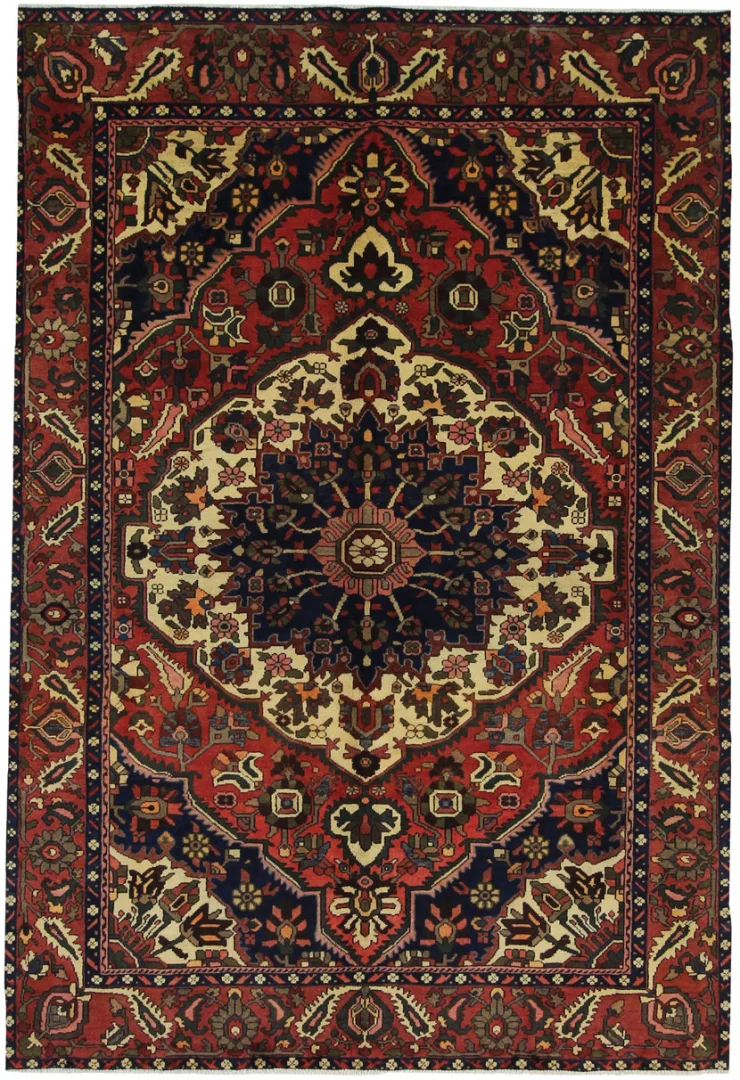 Bakhtiar Persian rug 290 x 190 Gray (Iran)