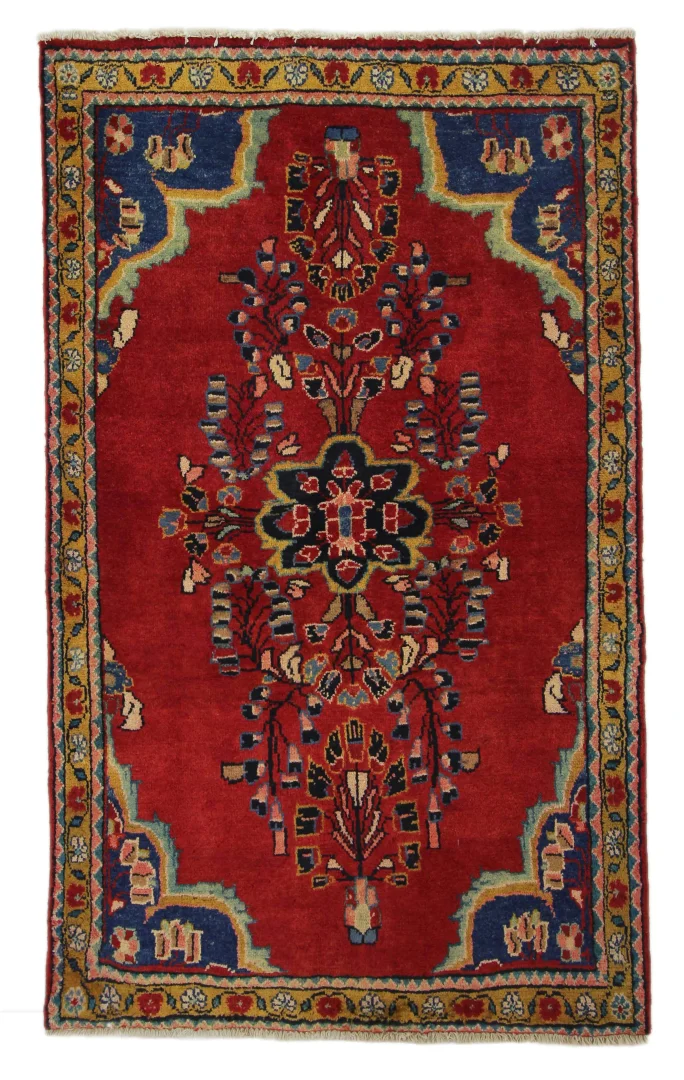 Hamedan Tappeto persiano 190x110 Grigio (Iran)