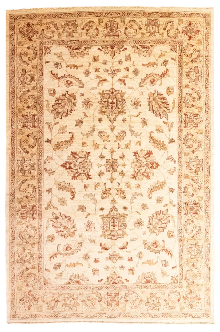 Ziegler Tapete oriental 180x260 Branco (Afeganistão)