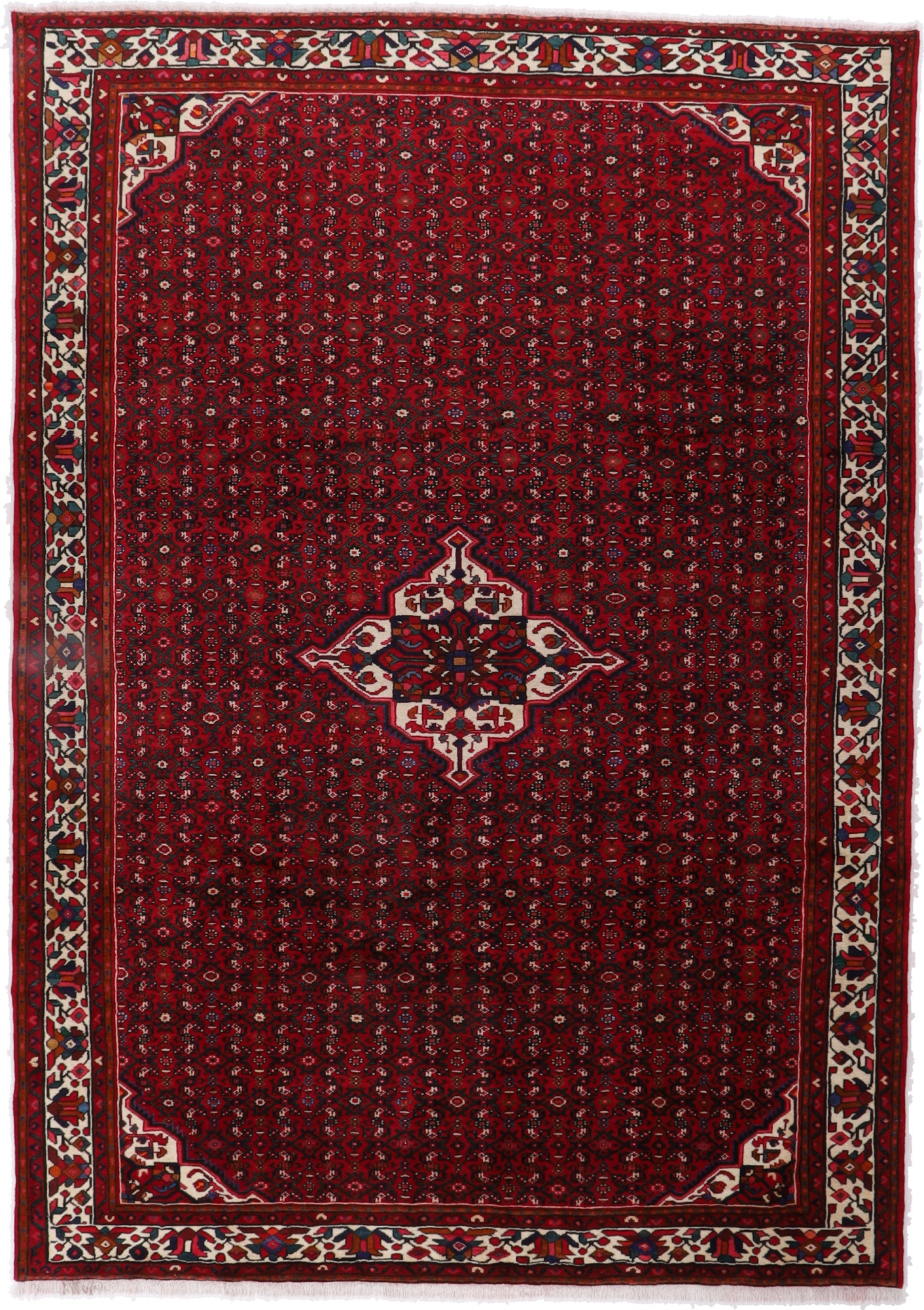 Malayer Teppich 360 x 260 Braun (Iran) Handgewebt